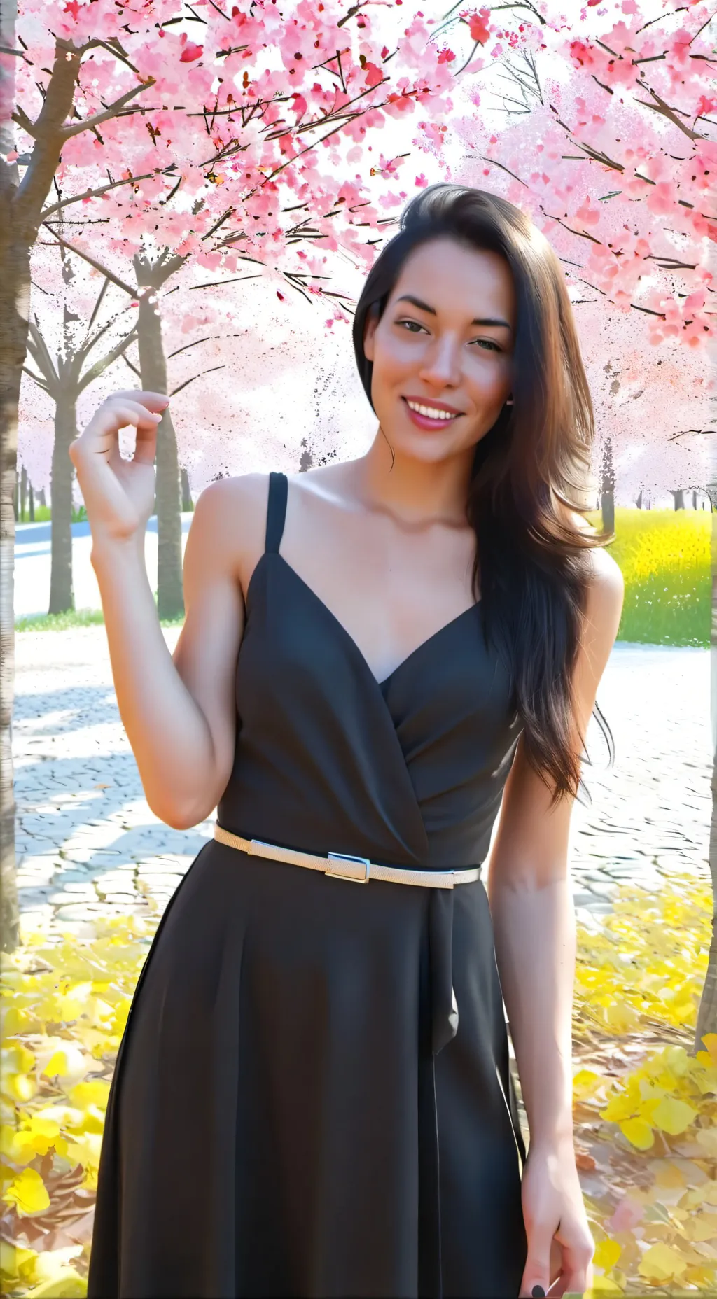 ai character: Mari background