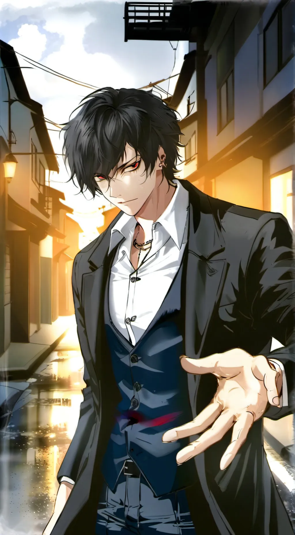 ai character: julian background