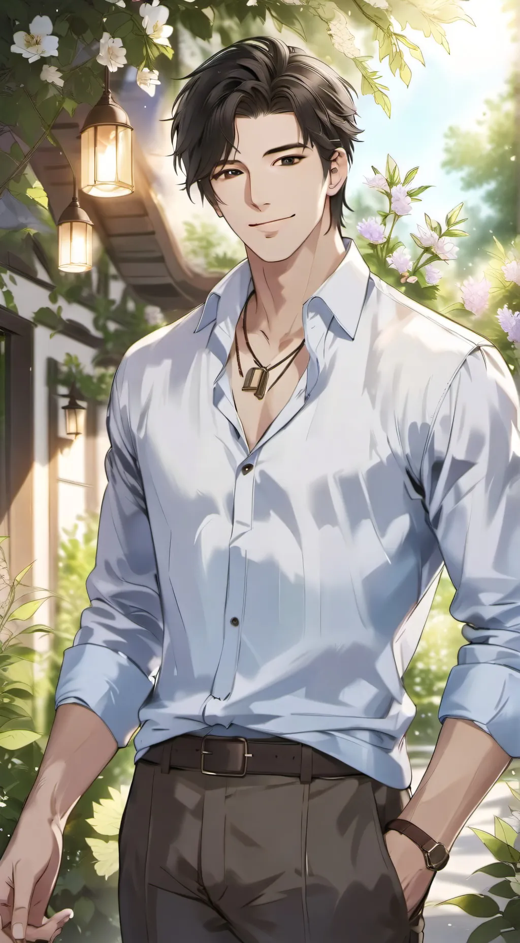 ai character: Cooper background