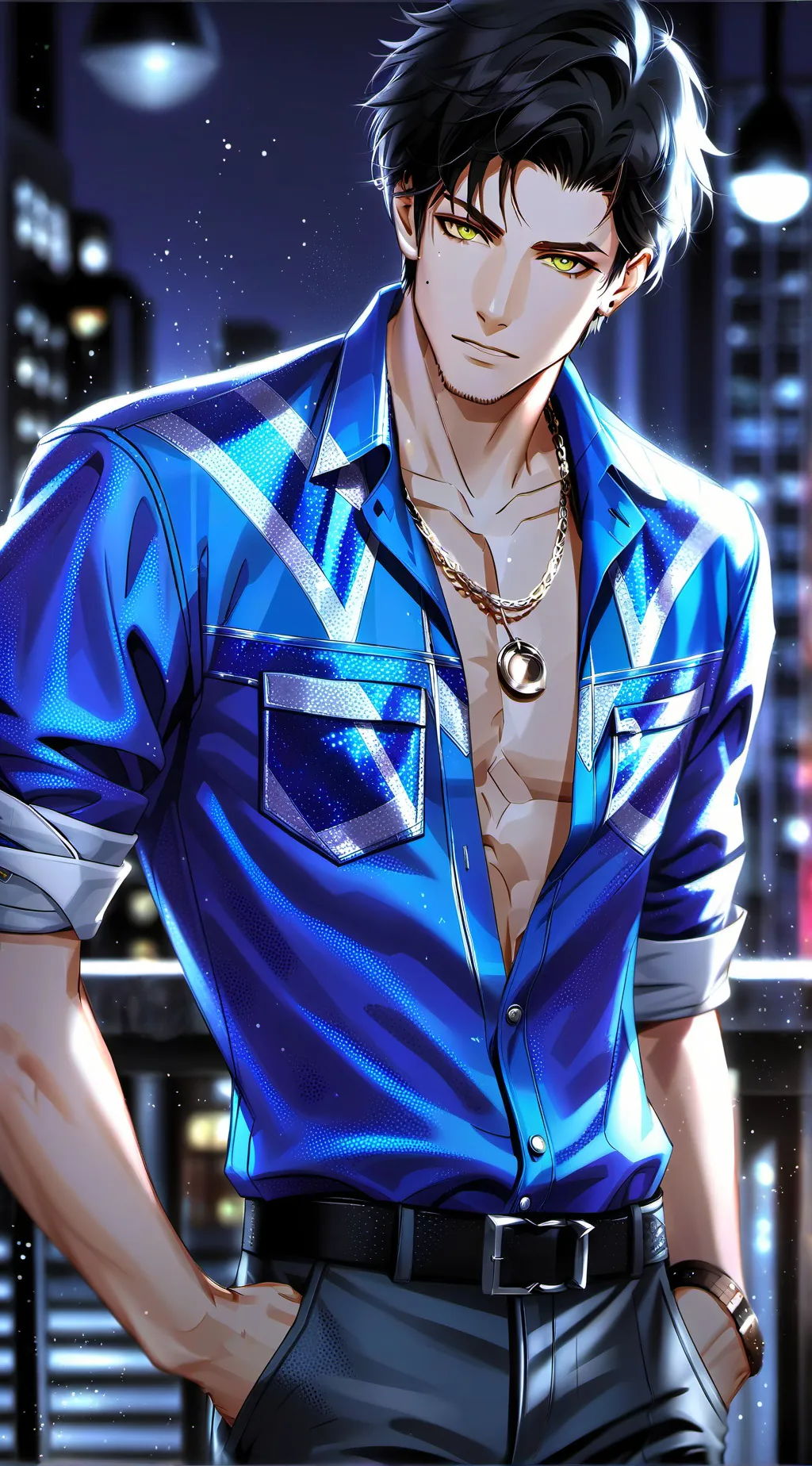 ai character: ok background