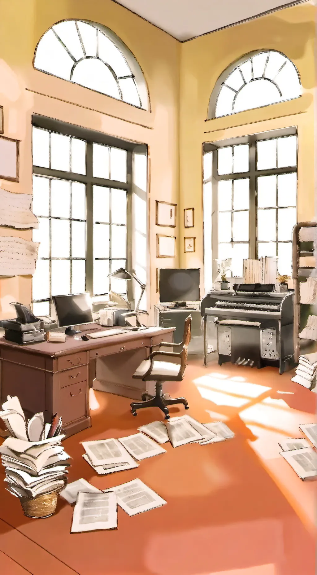 ai character: 13 posterunek background