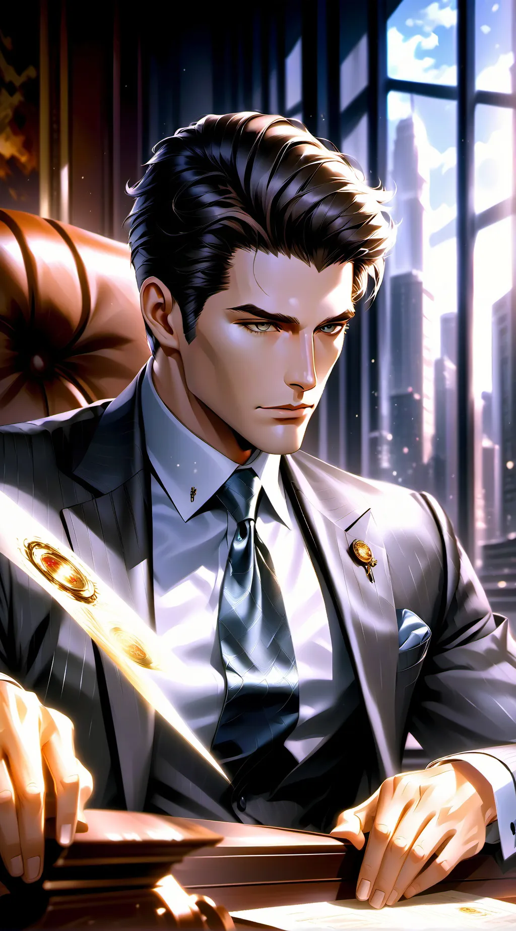 ai character: Xavier background