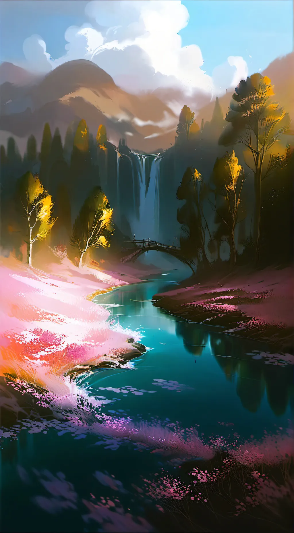 ai character: Hola background