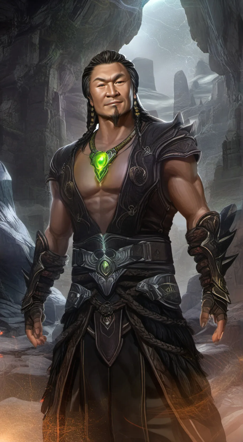 ai character: Shang Stung background