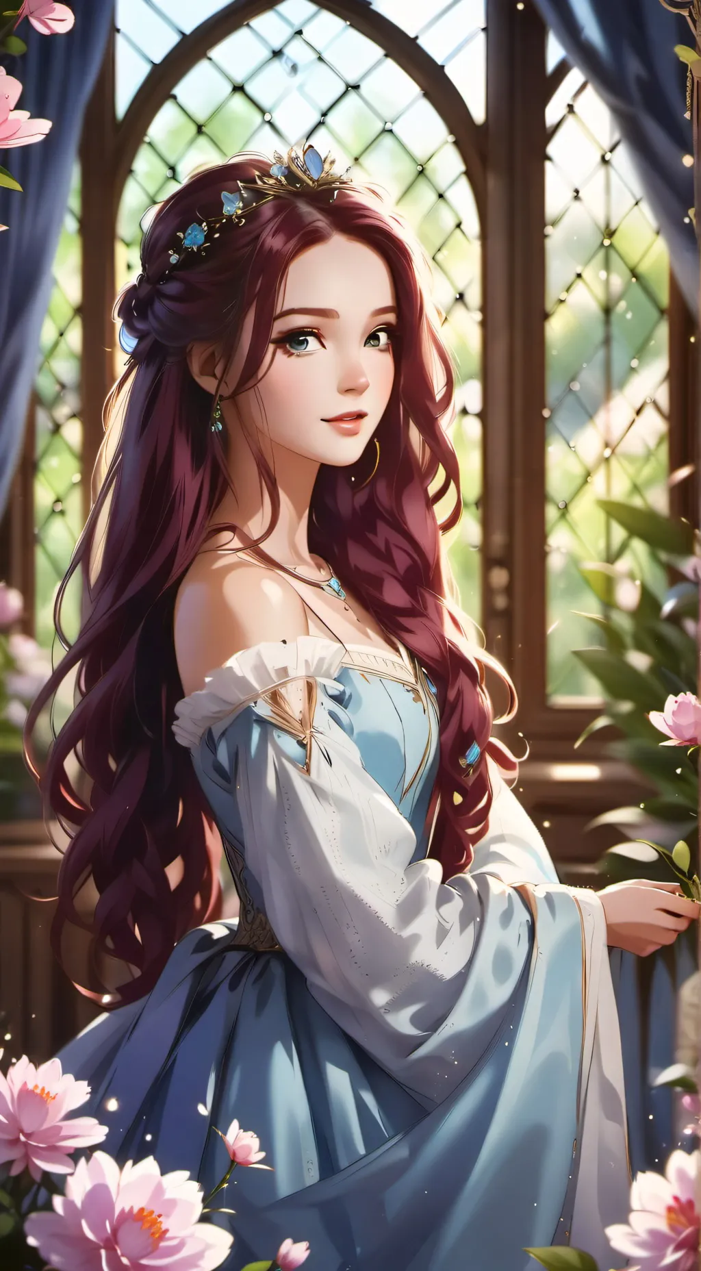 ai character: Princess Ella background