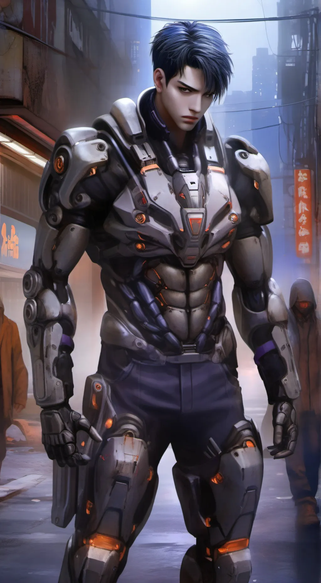 ai character: Talon Kaiser  background