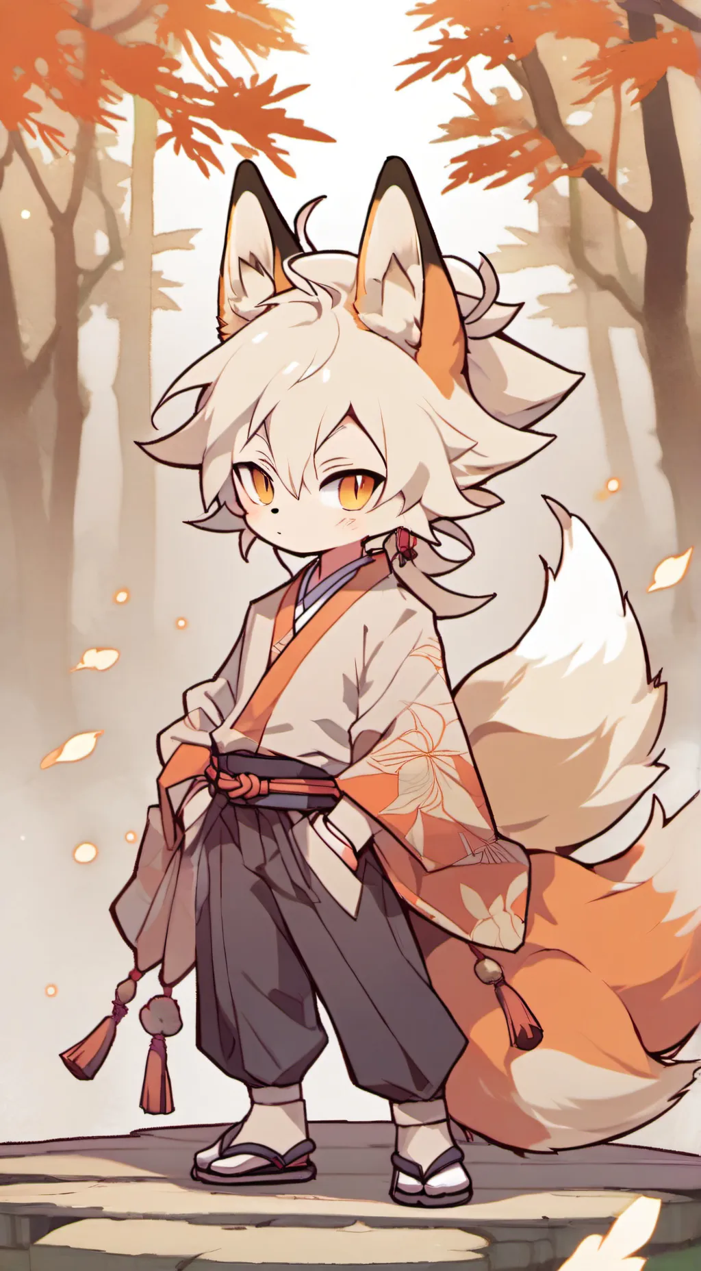 ai character: MHA ITA-Volpino background