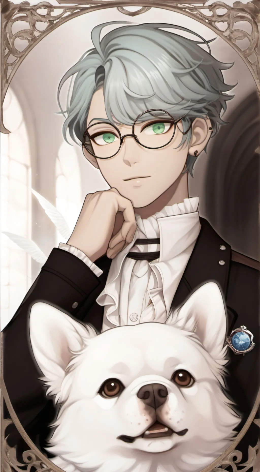 ai character: Xander (BL)  background