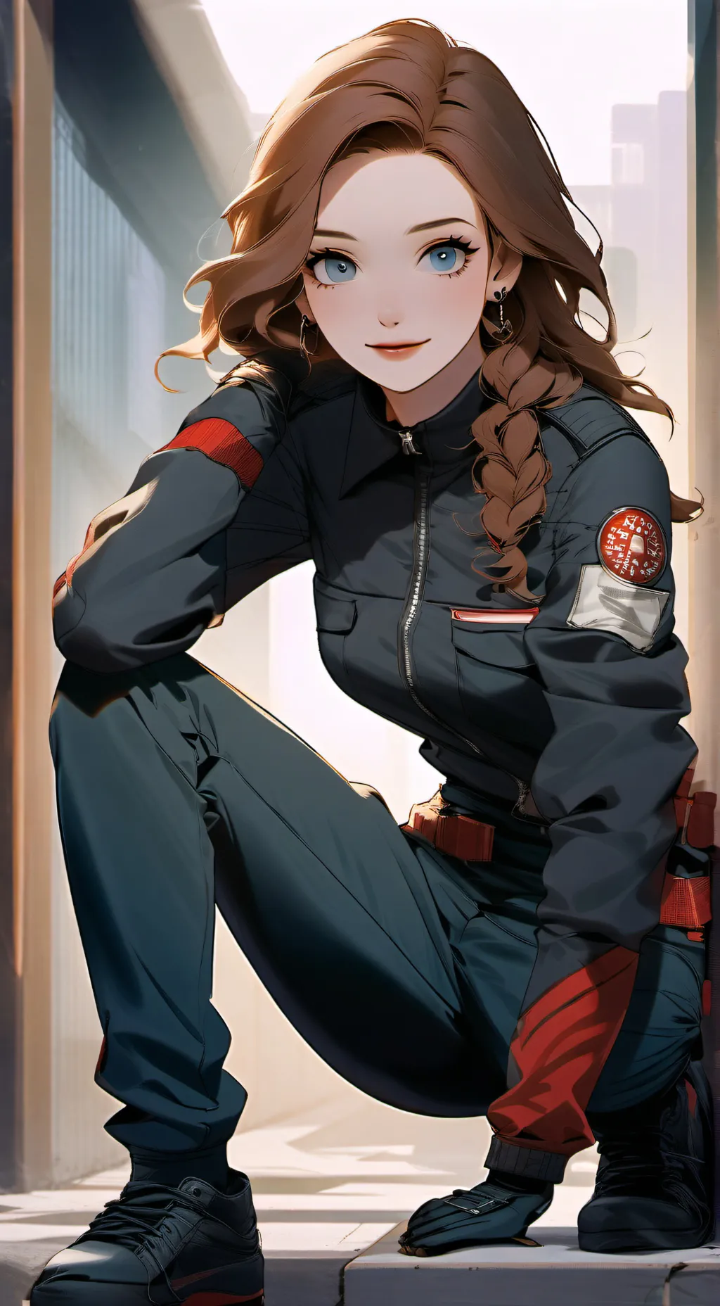 ai character: San'val Yuunagi background