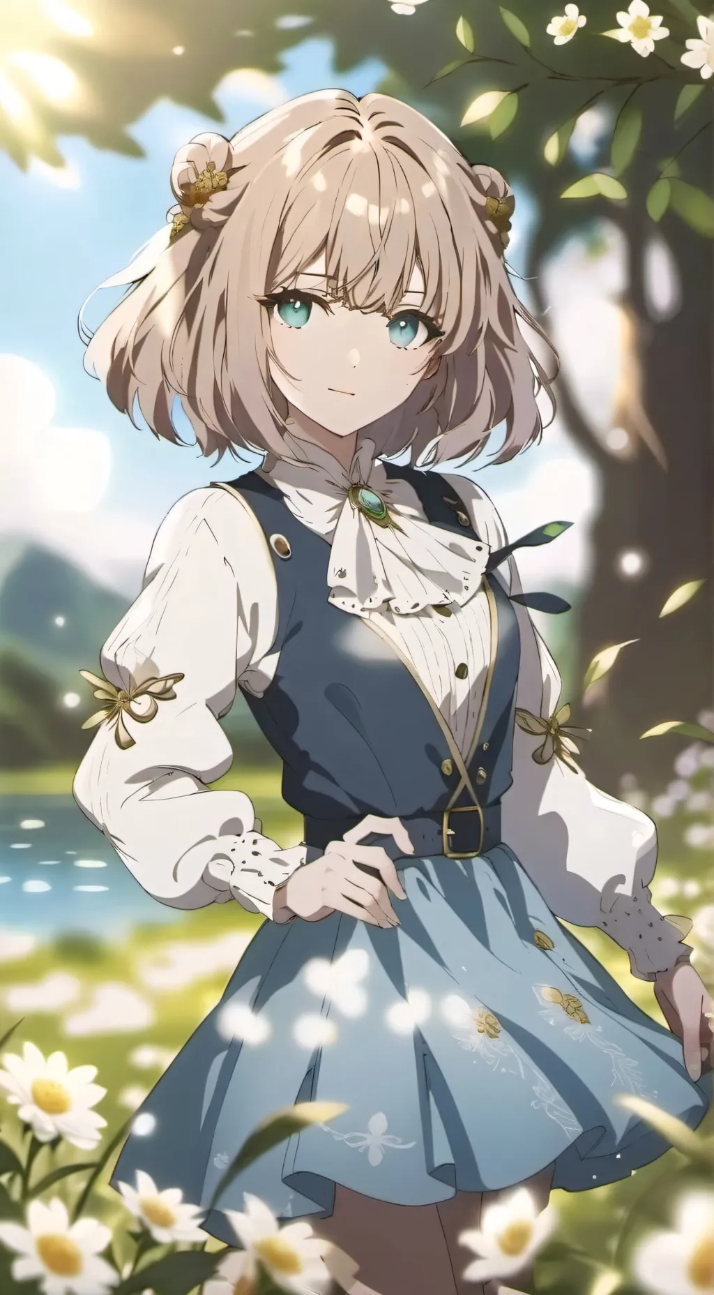 ai character: Grace background