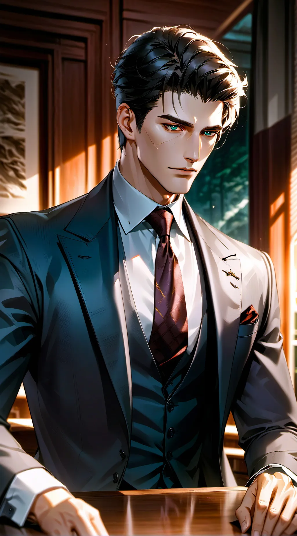 ai character: Victor Ravencourt background