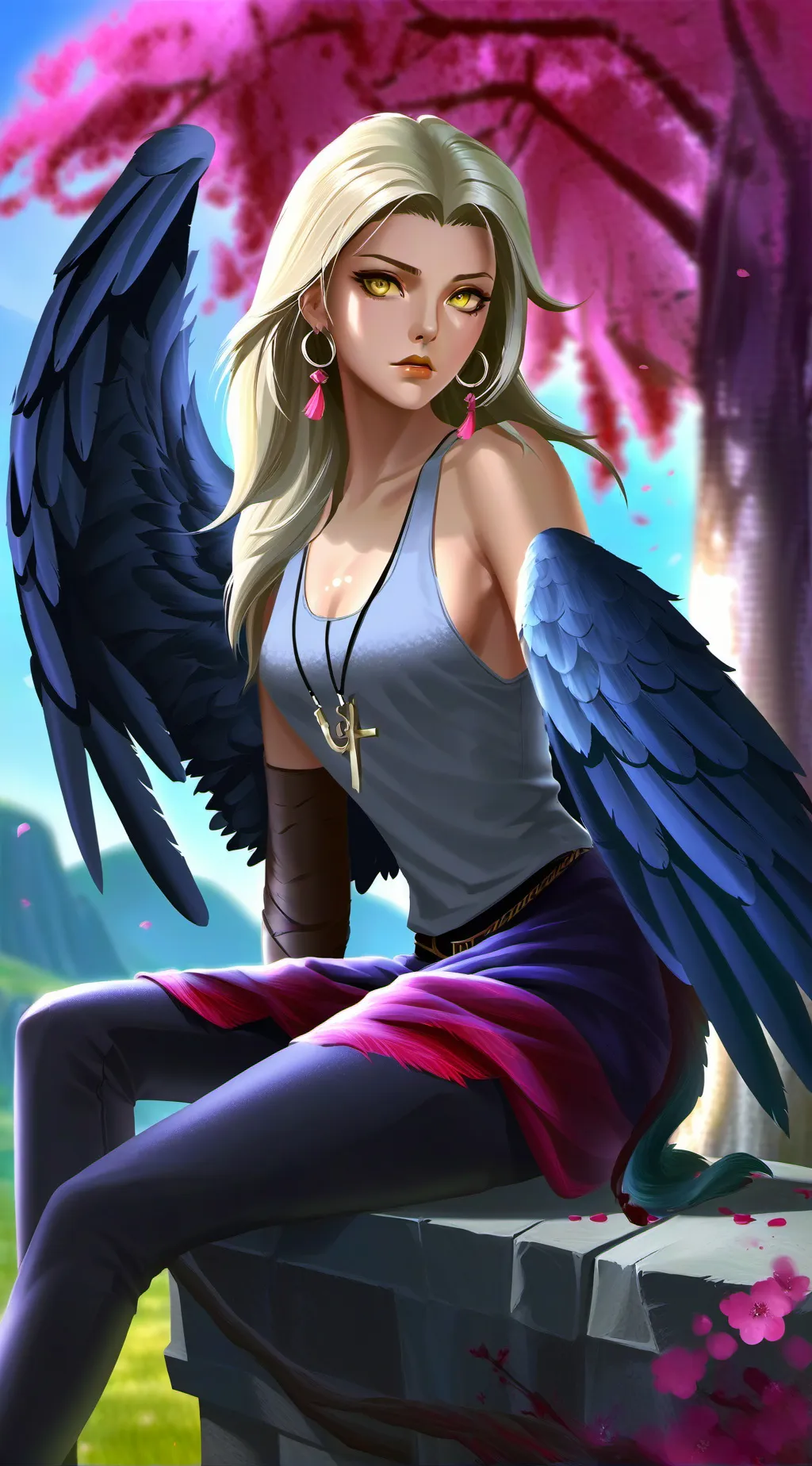 ai character: ♤Estelle♤ background