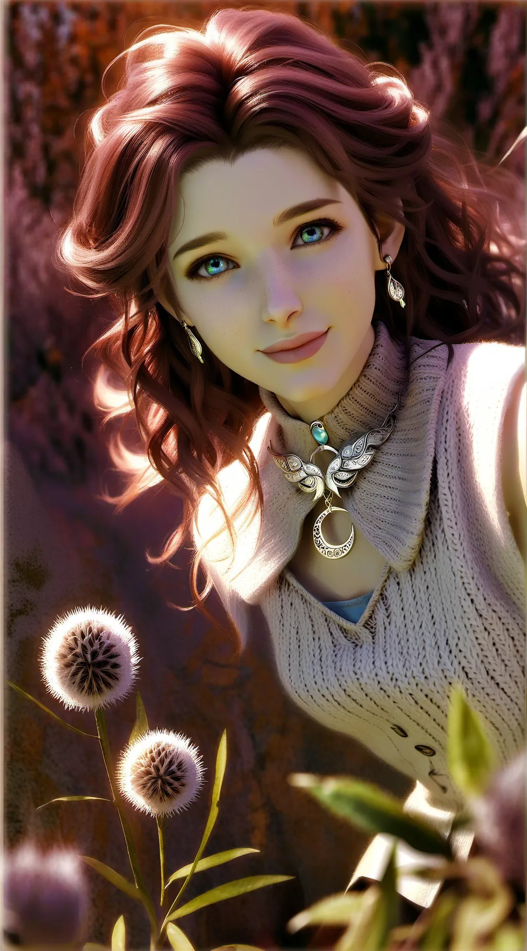 ai character: NO COPYING LILHAME background