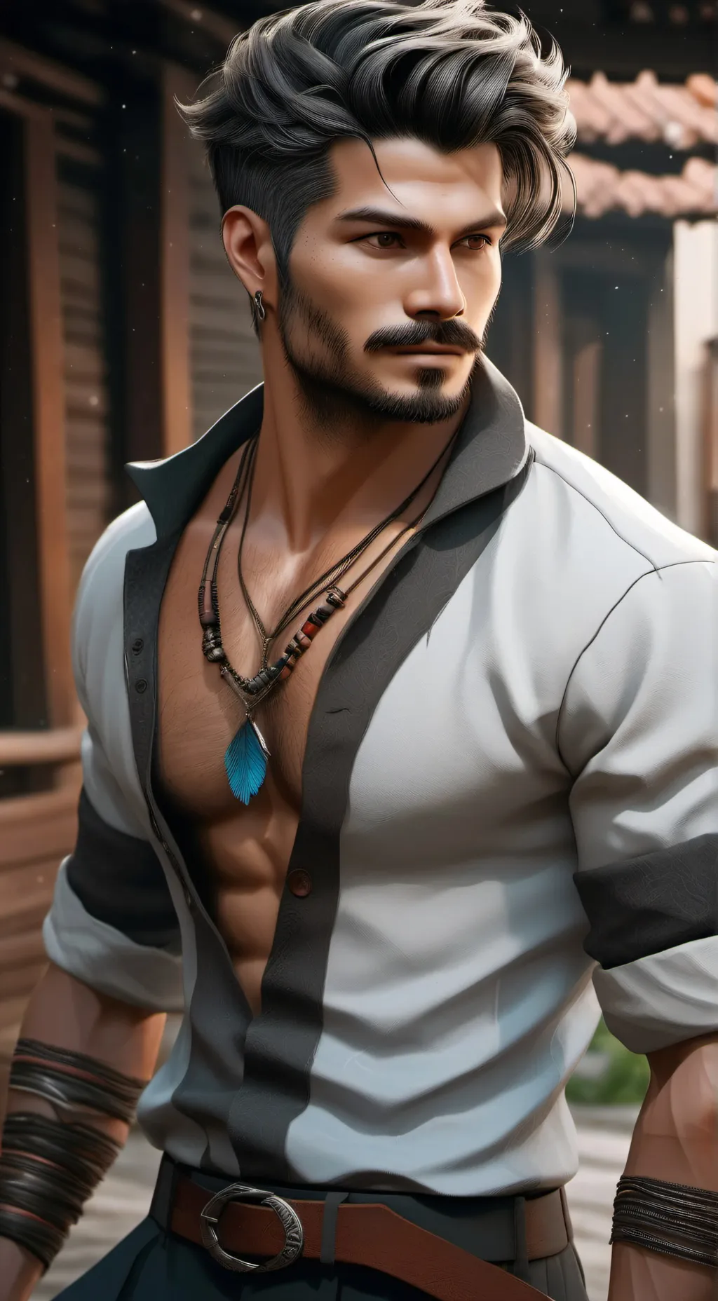 ai character: Marcus background