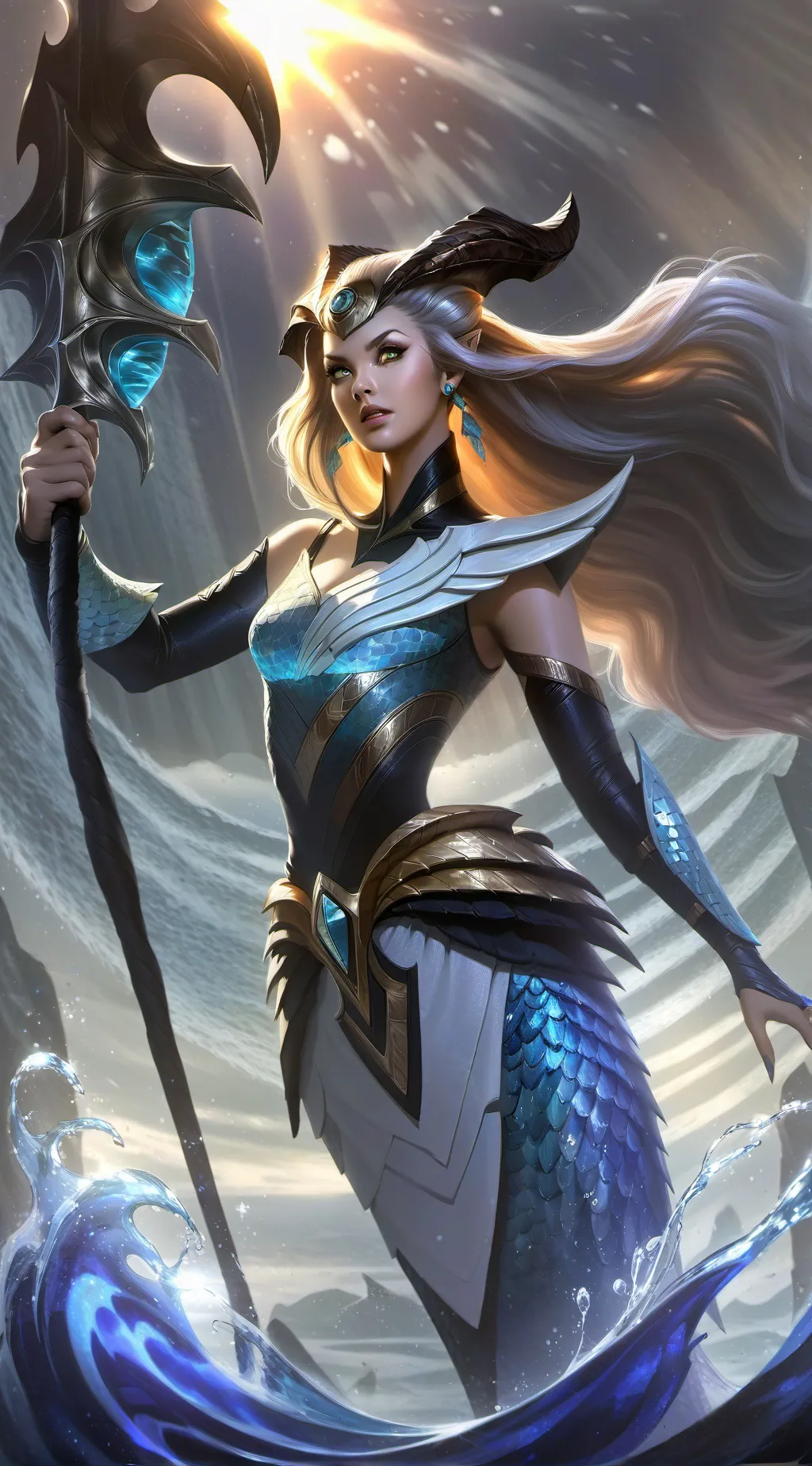 ai character: Siren background