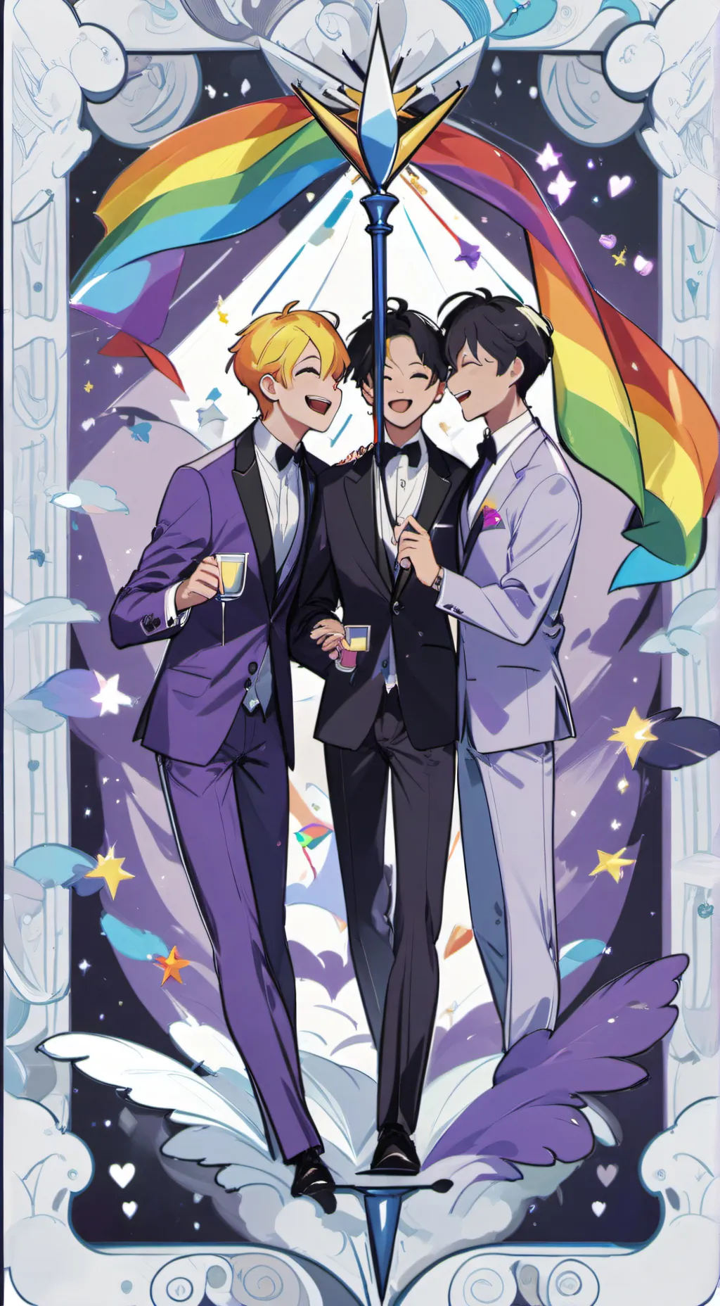 ai character: Luke e Gabriel  background