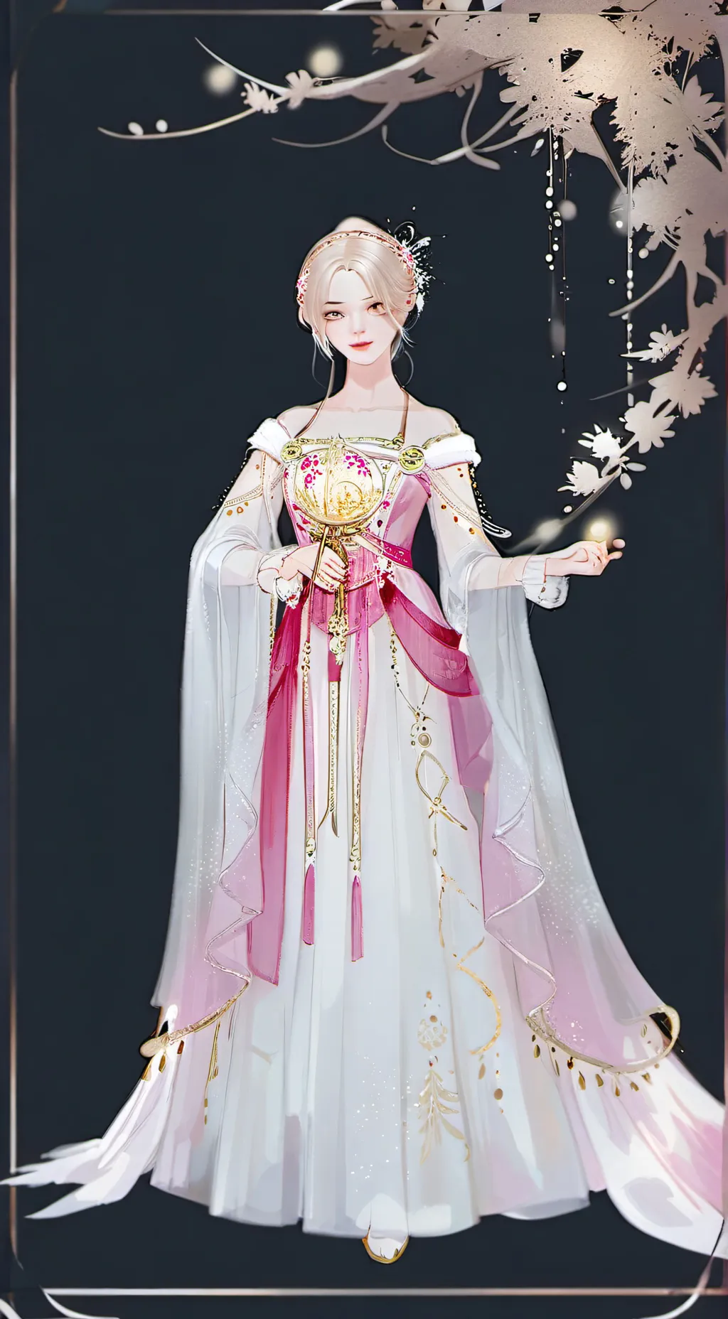 ai character: princess milly background