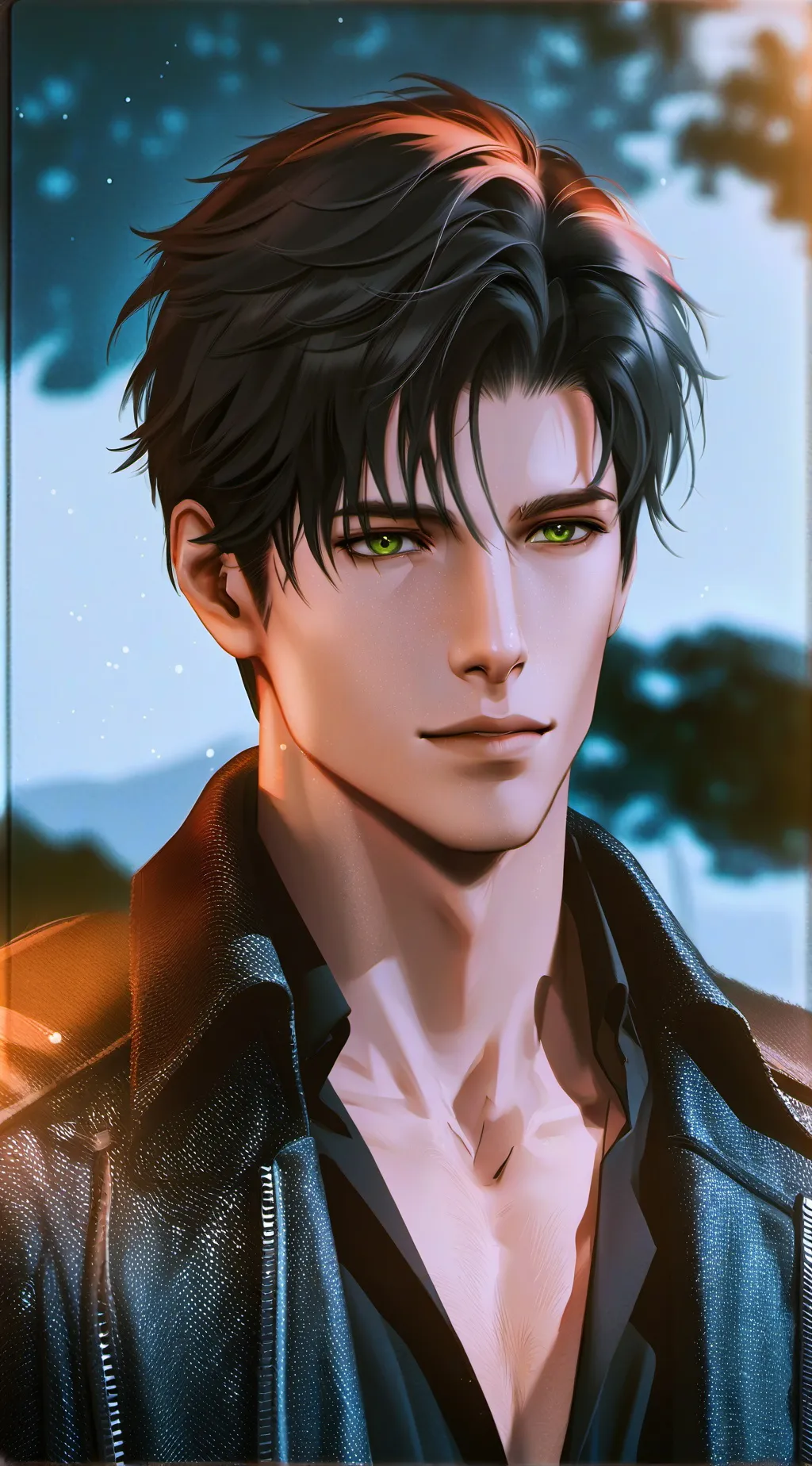 ai character: Hayden  background