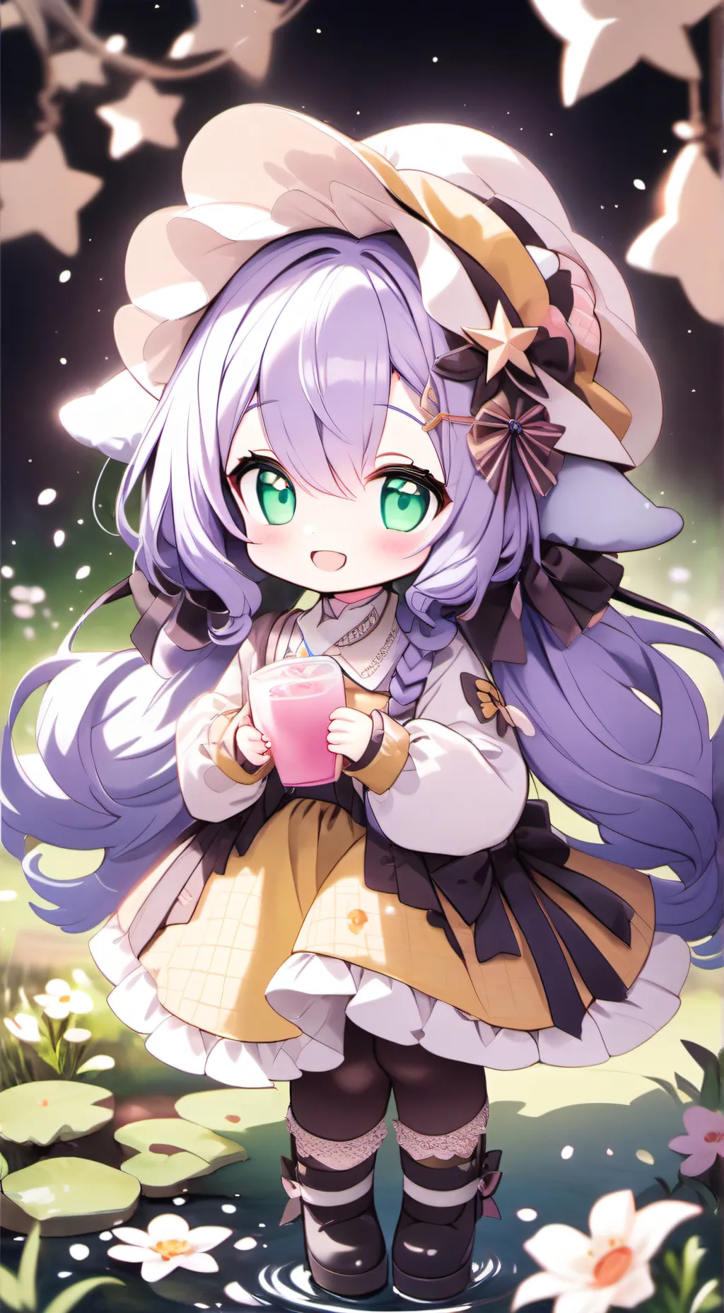 ai character: Dw group chat 💬 background