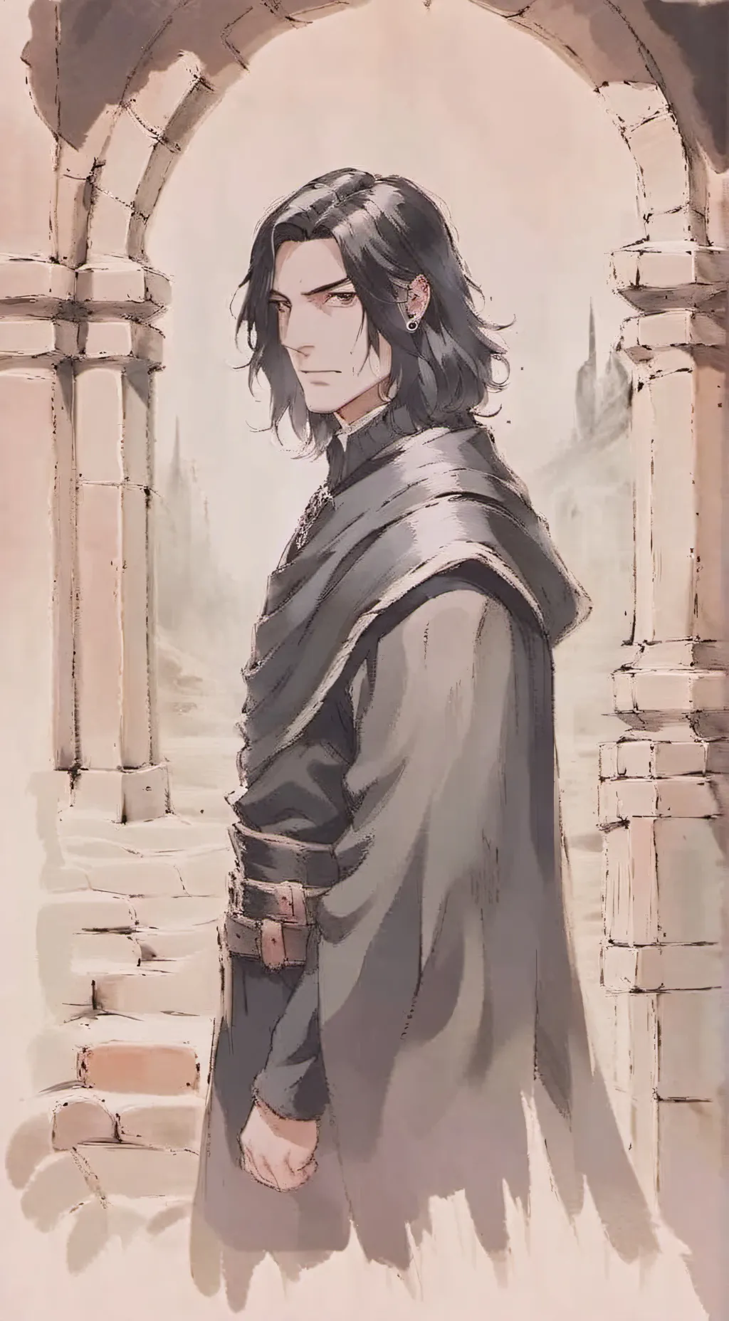 ai character: Severus Snape background