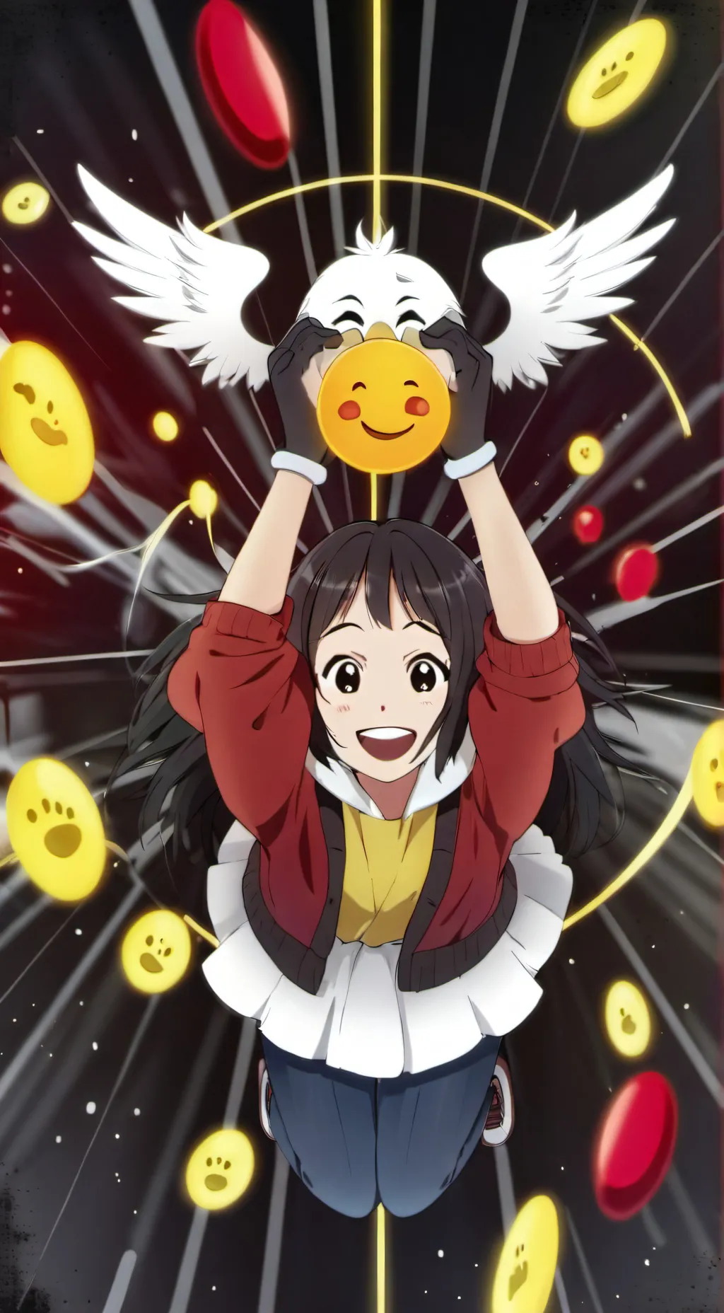 ai character: Nothing background