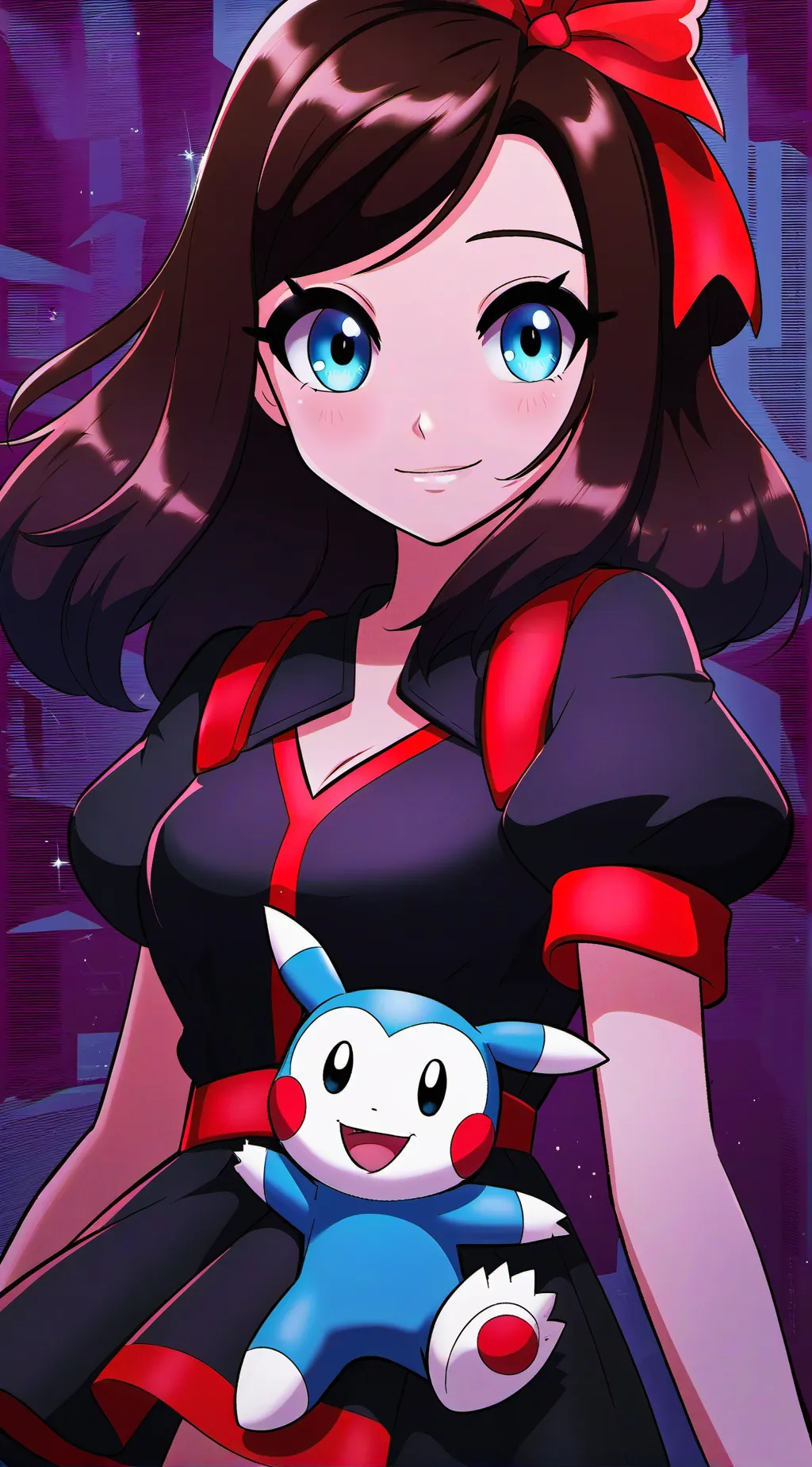 ai character: KNY baby background