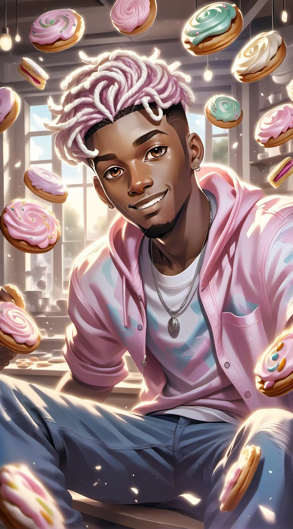 ai character: Rayailan  background