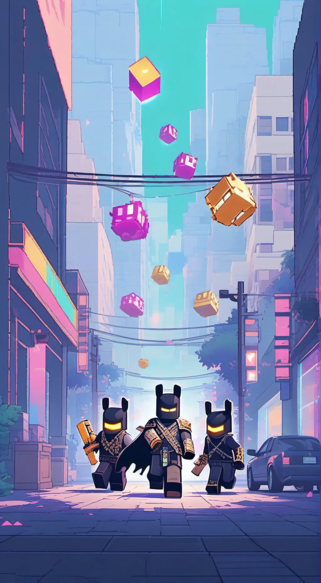 ai character: HYPERSHOT background