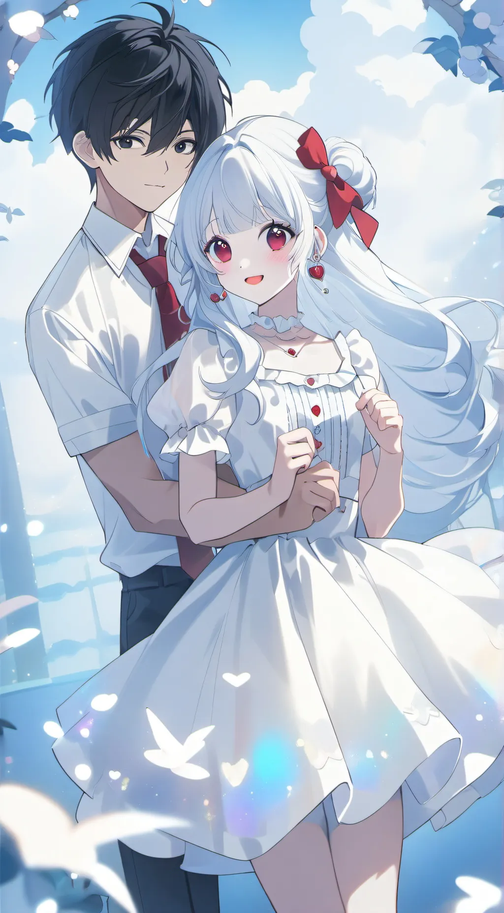 ai character: 🪄 Magic Necklace 📿 background