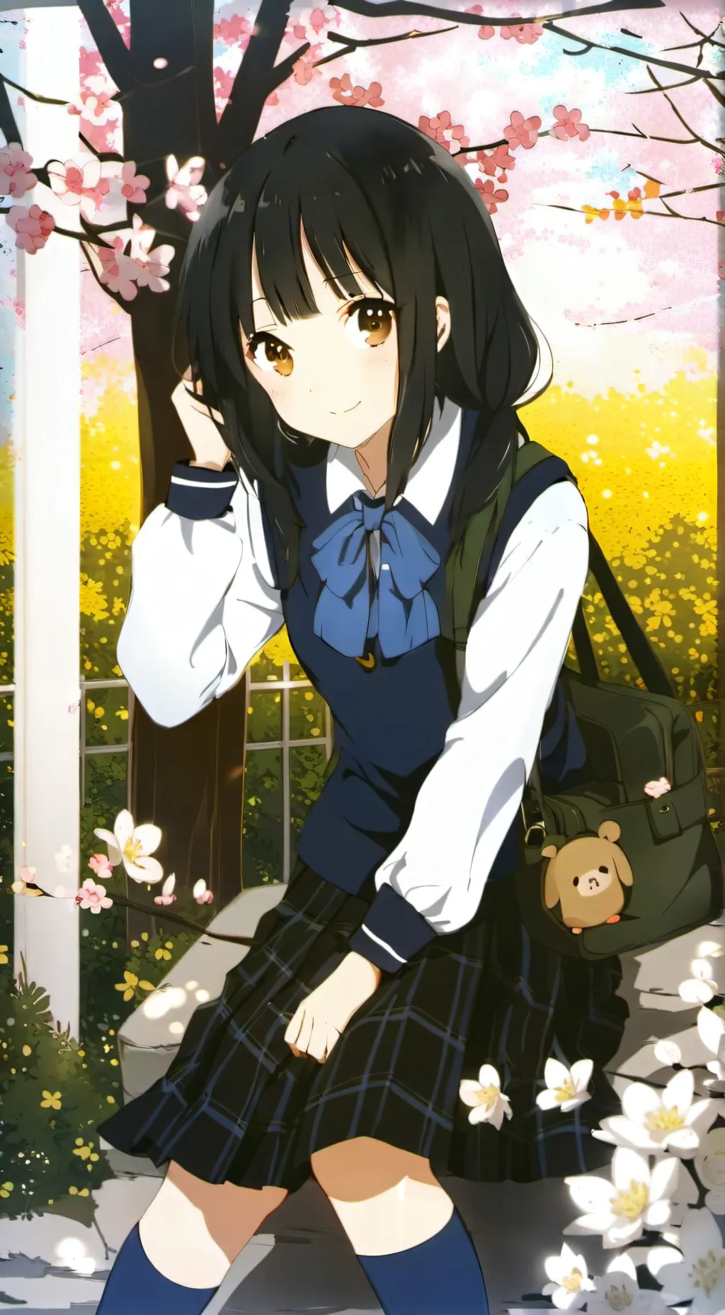 ai character: Carly background