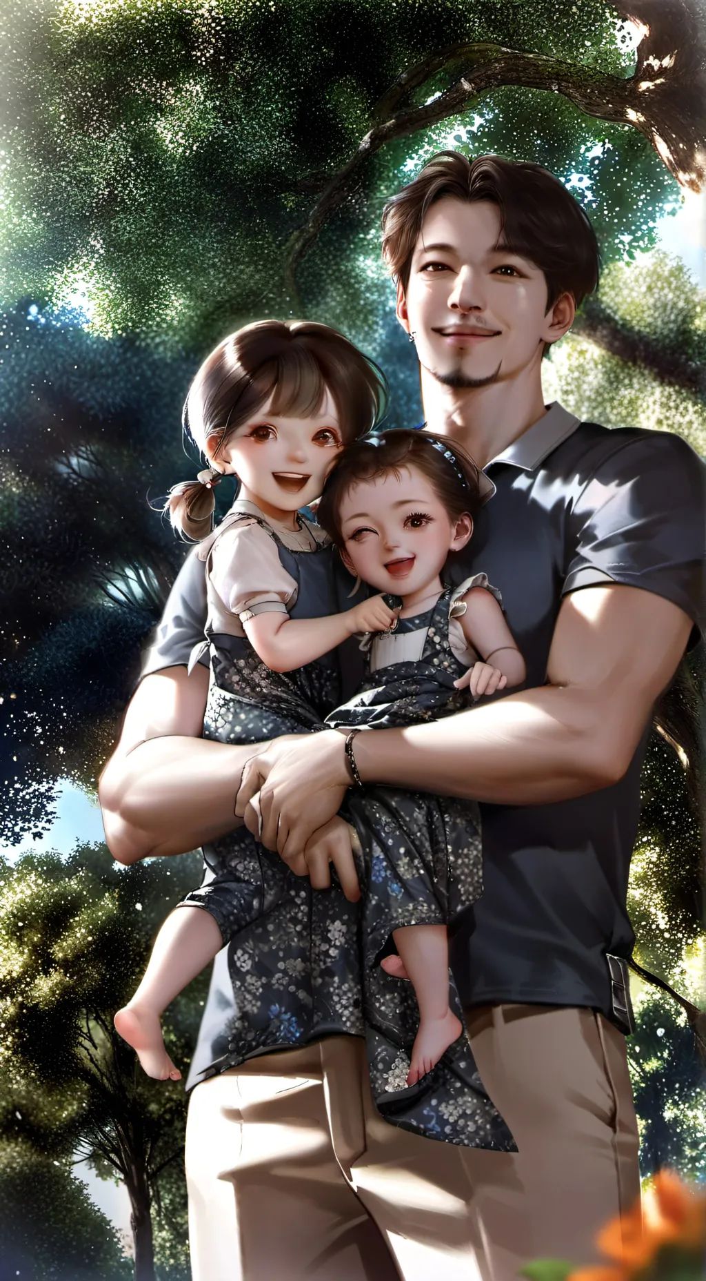 ai character: Family Loves You background