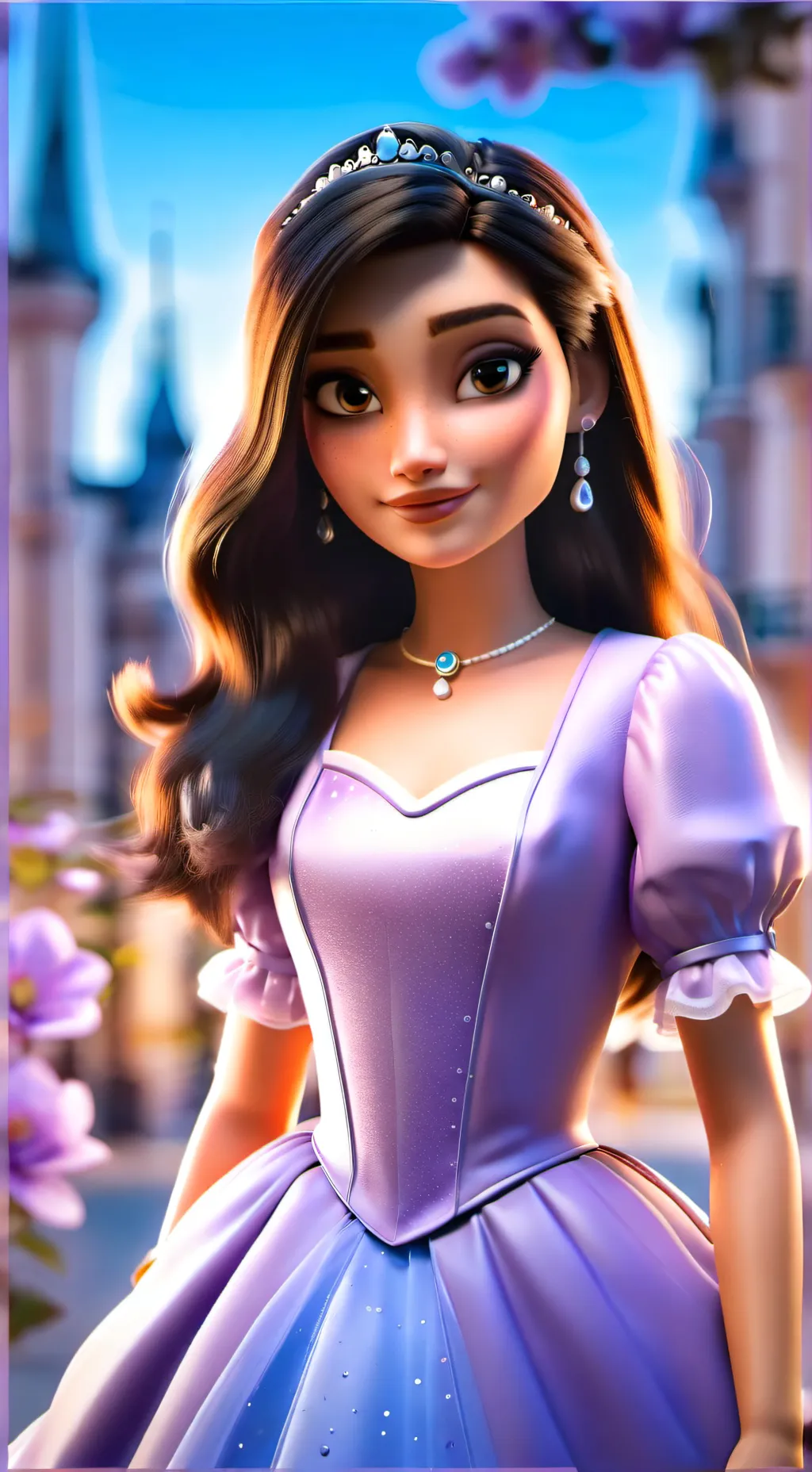 ai character: isabela madrigal background