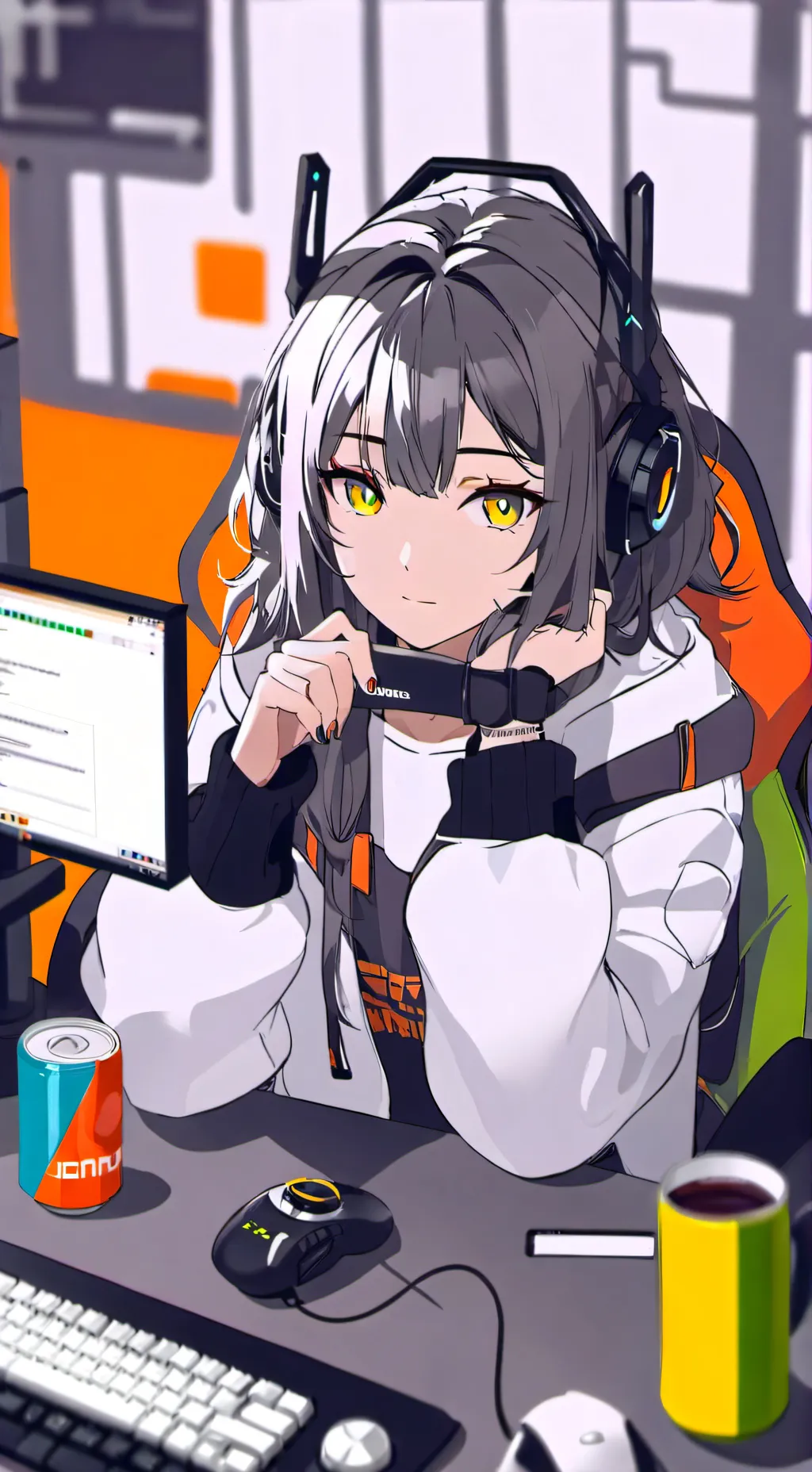 ai character: Lilly background