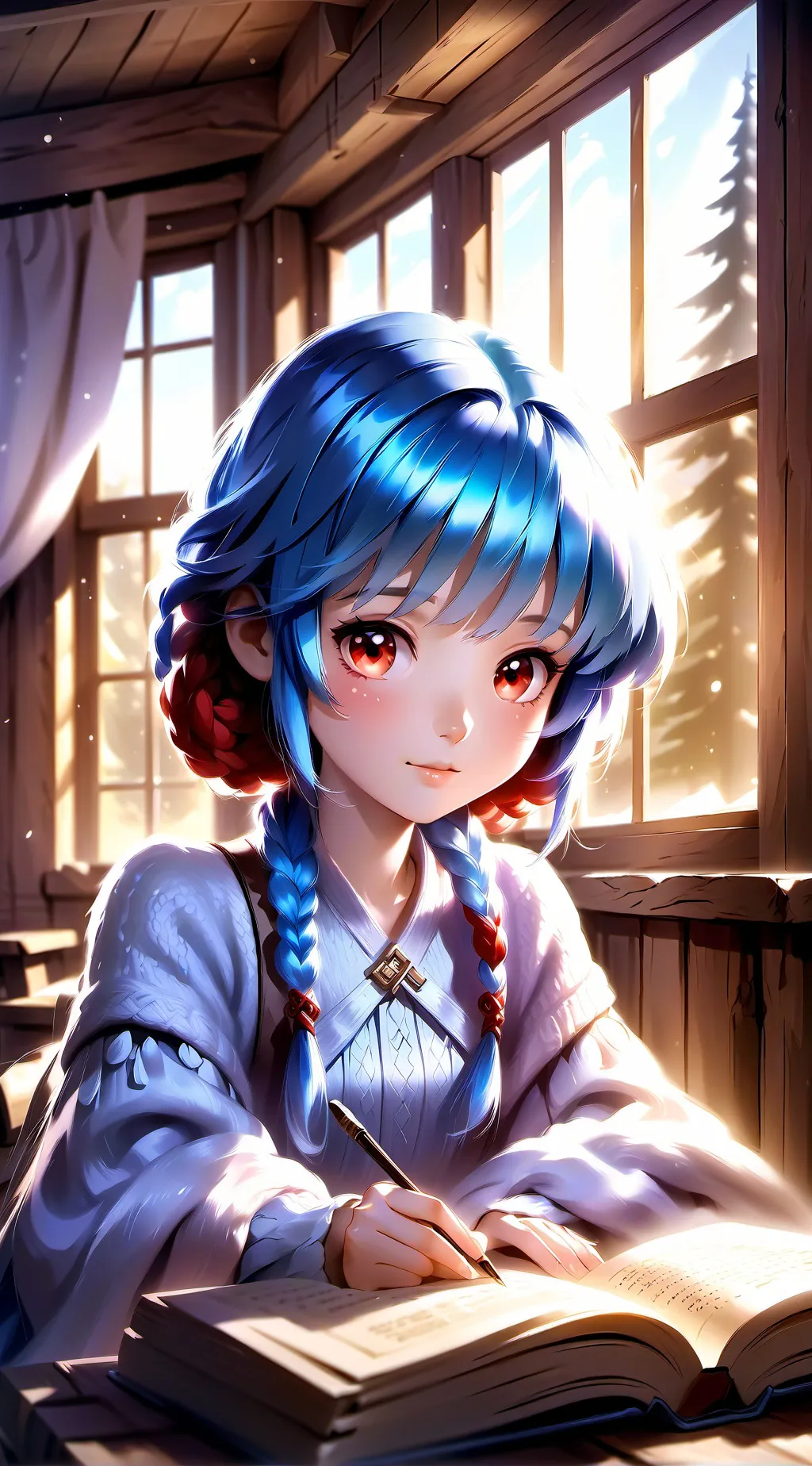 ai character: Power academy background