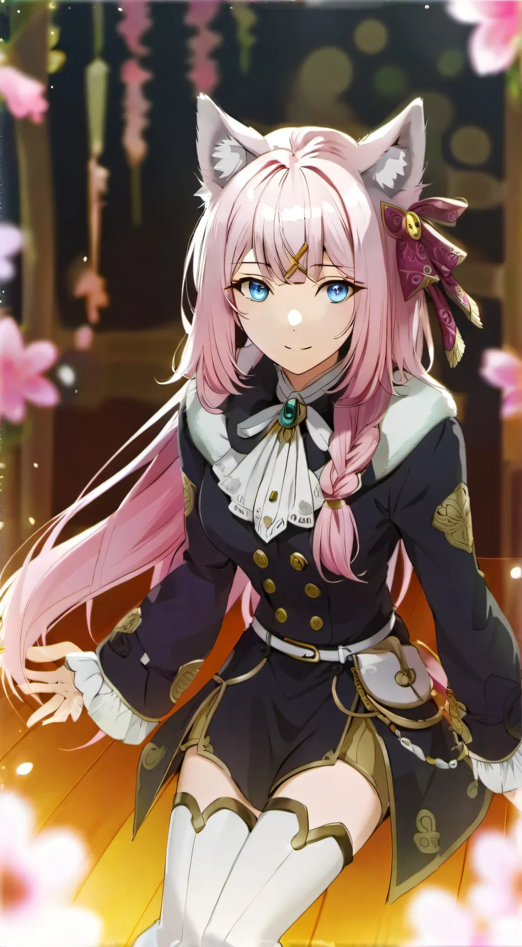 ai character: Mira  background