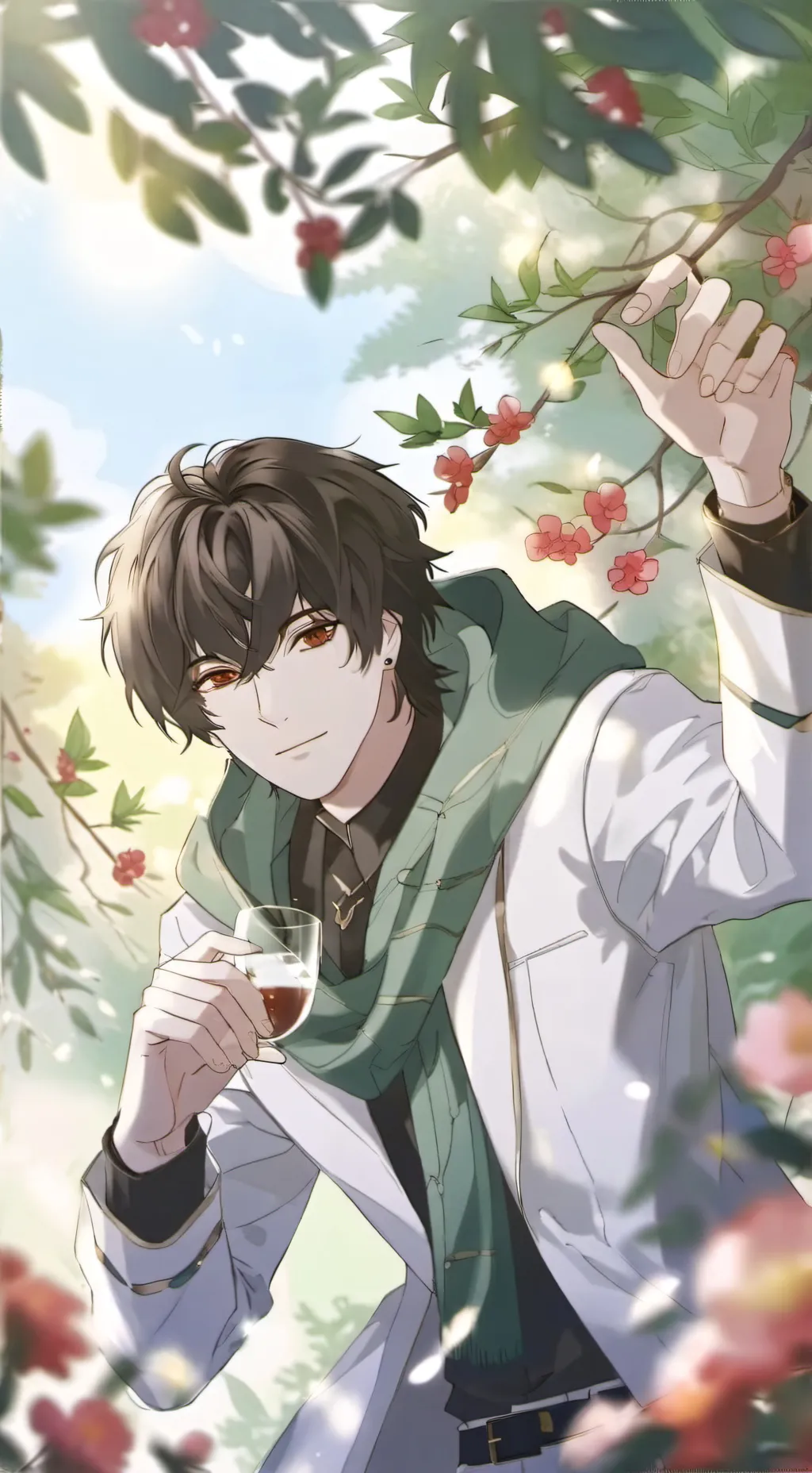 ai character: Boys school (again background