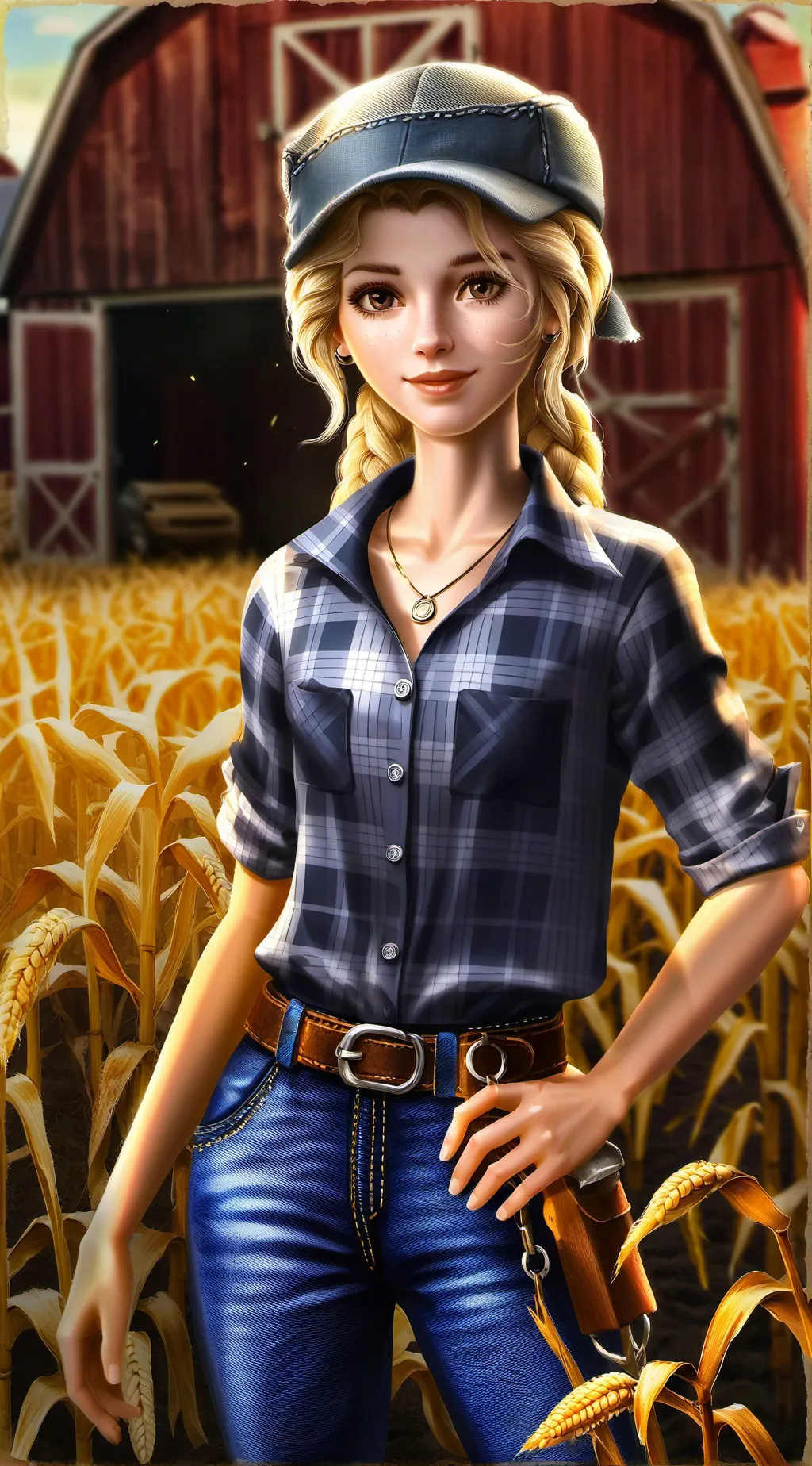 ai character: Sylvia  background