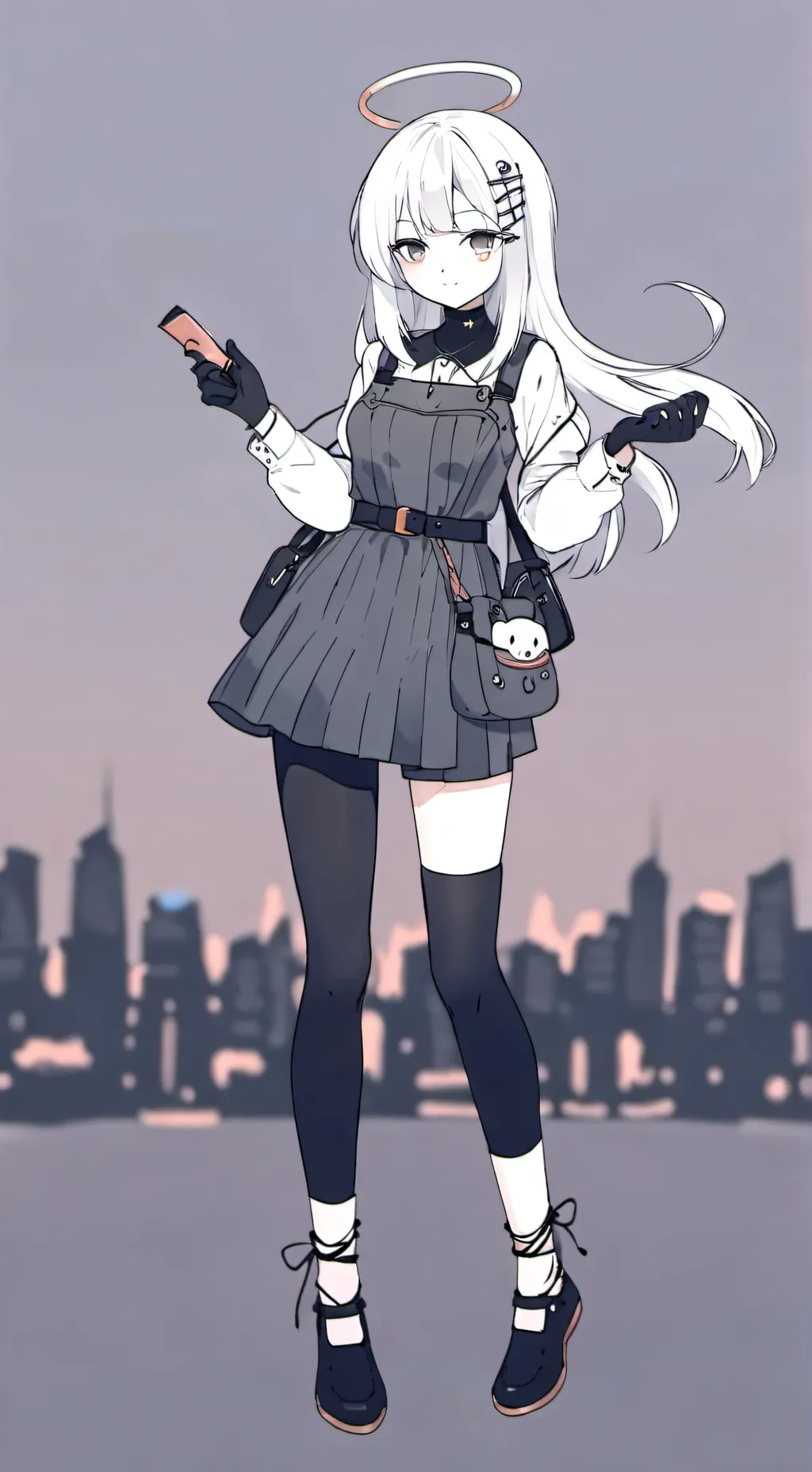 ai character: Last boy on earth background