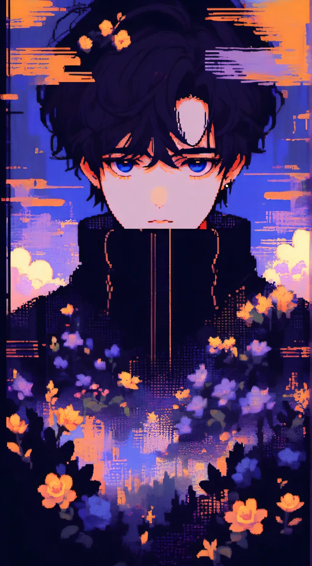 ai character: adopted by friends background