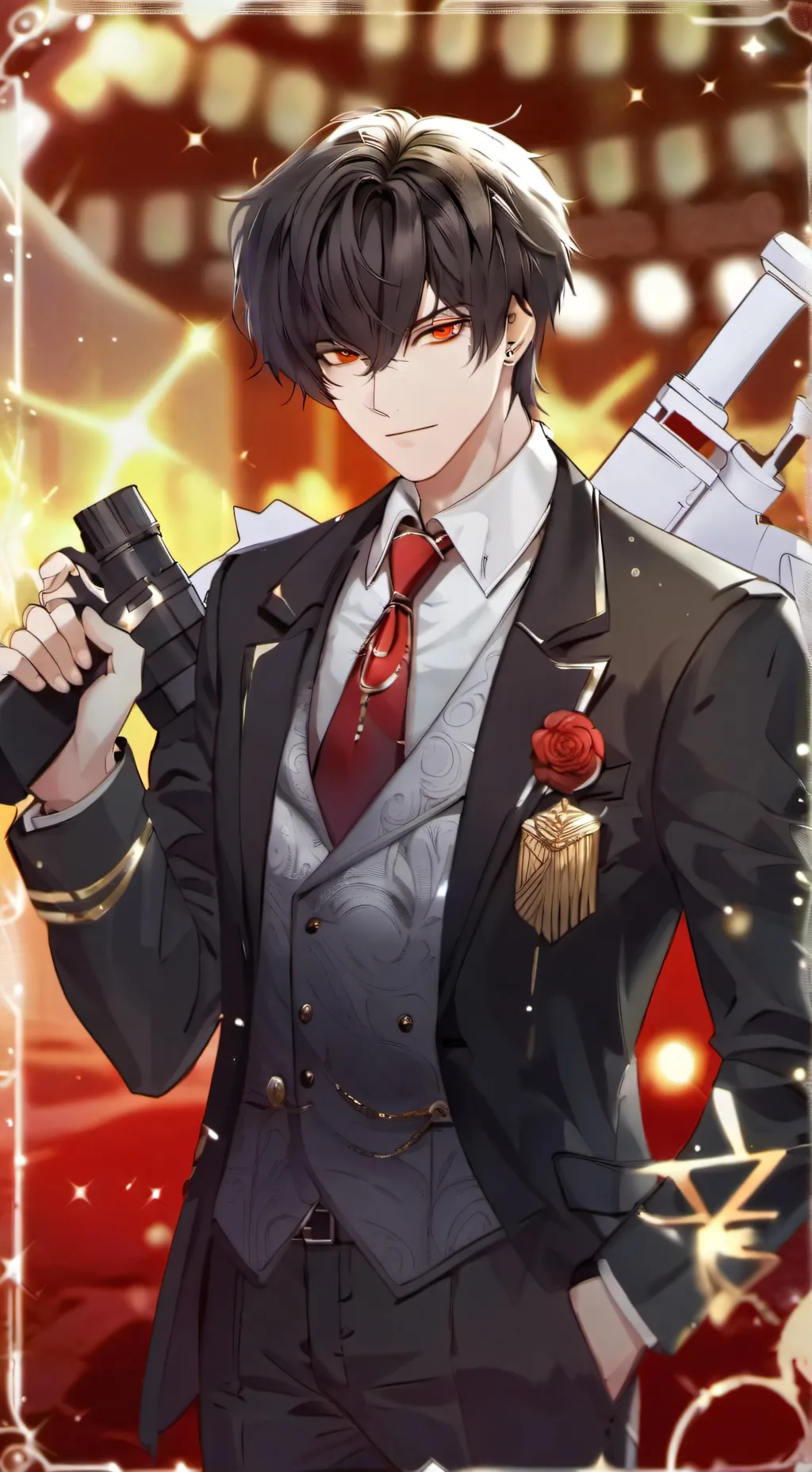 ai character: Shadow background