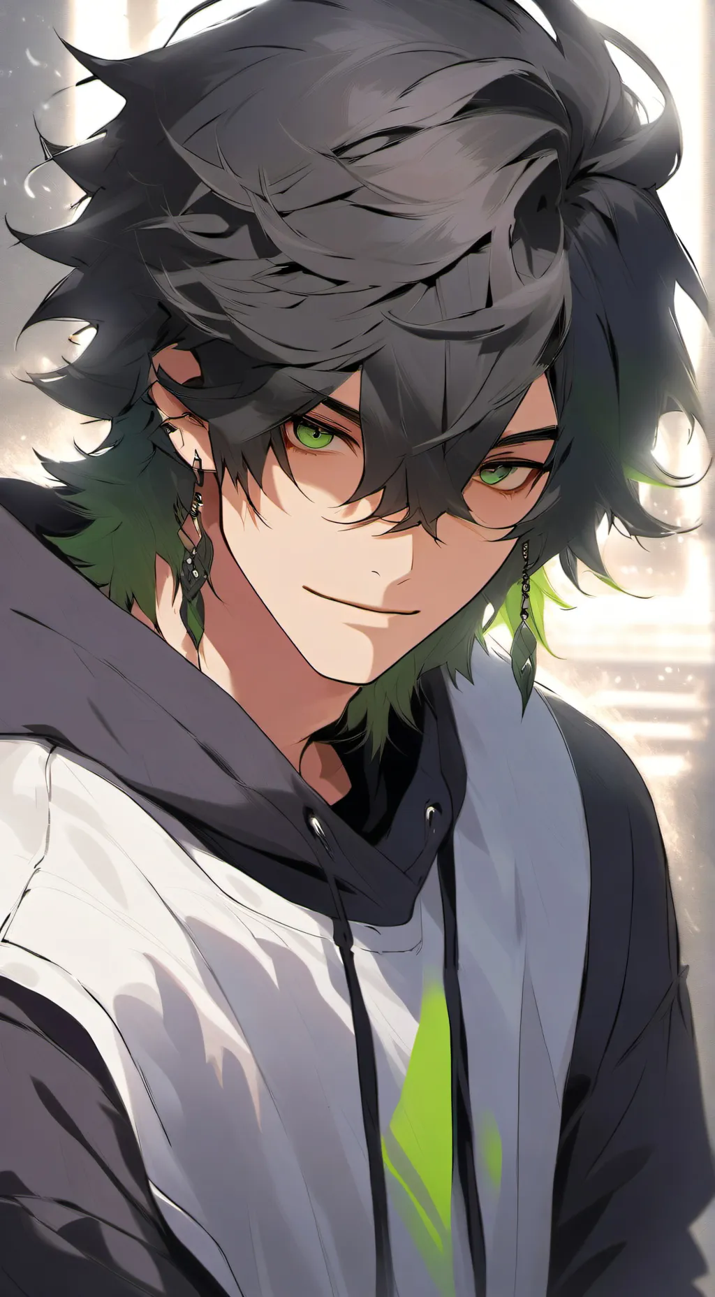 ai character: Sawyer~ background