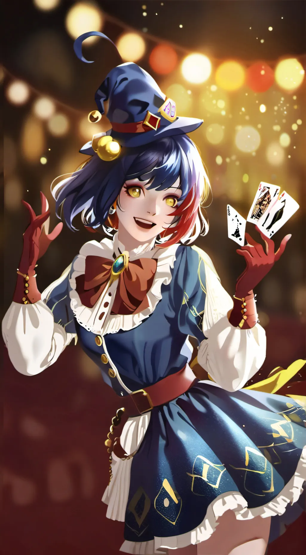 ai character: Pomni background