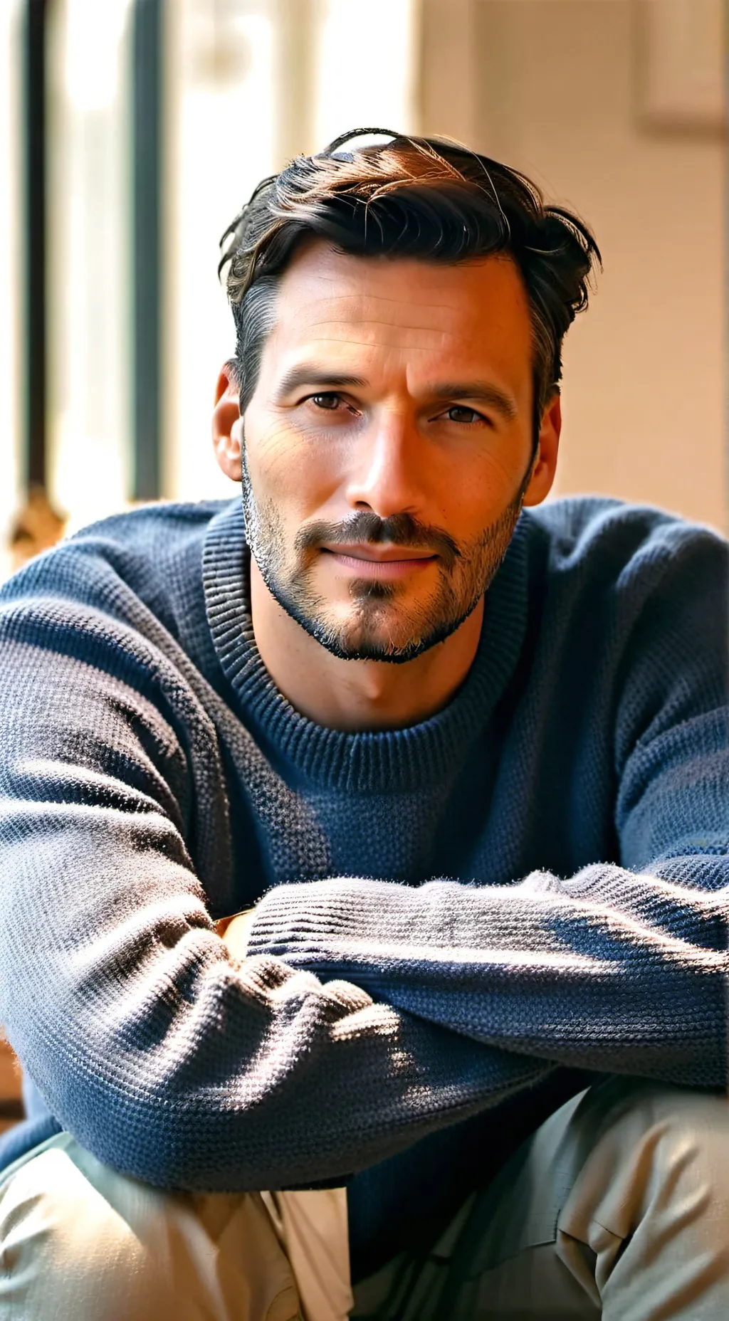 ai character: daddy background