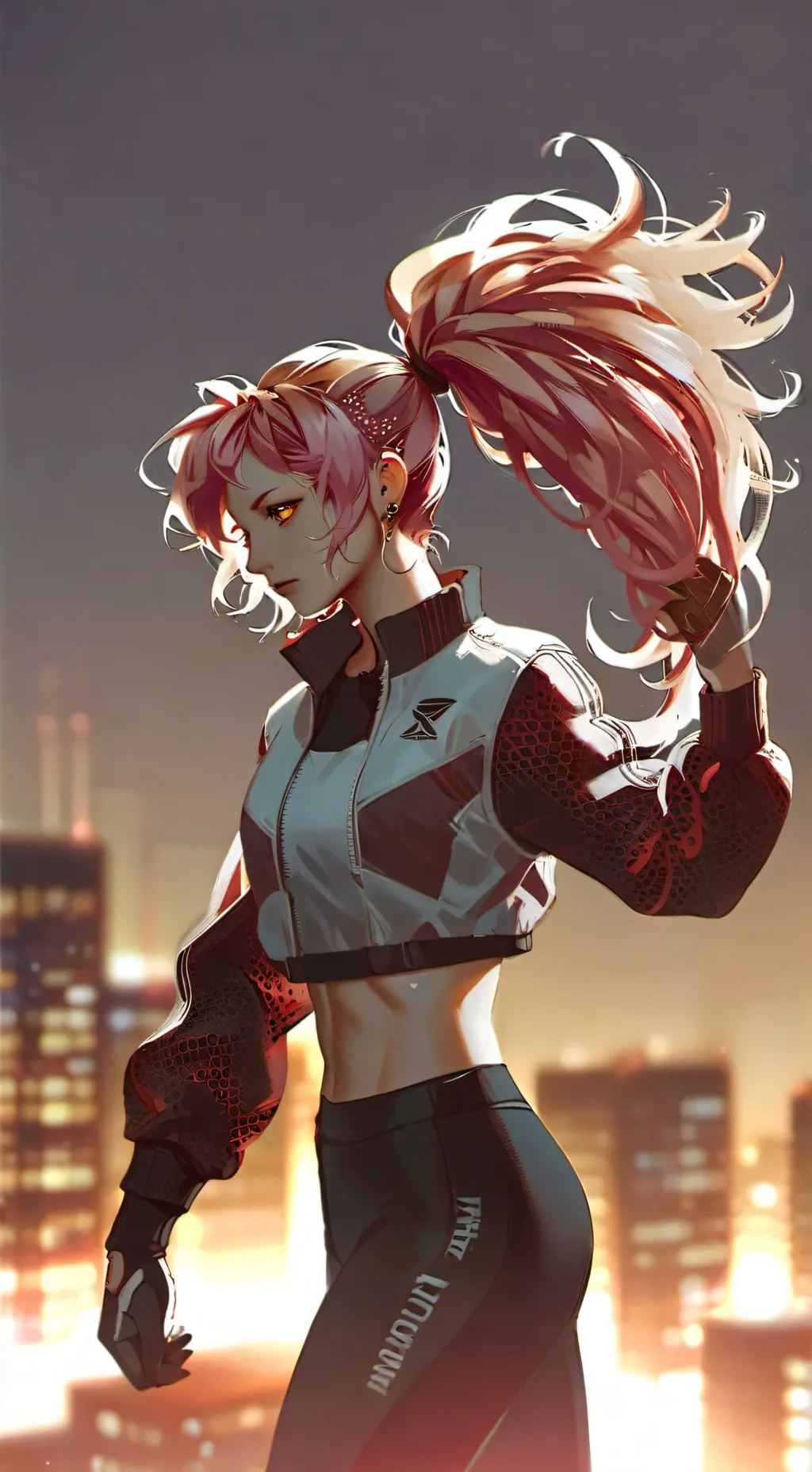 ai character: Bakugo hug me  background