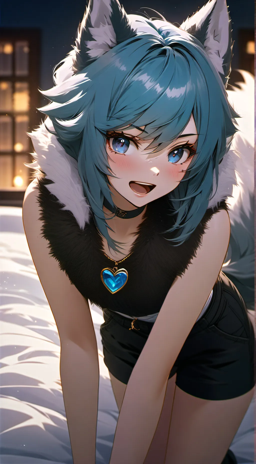 ai character: Вулфи background