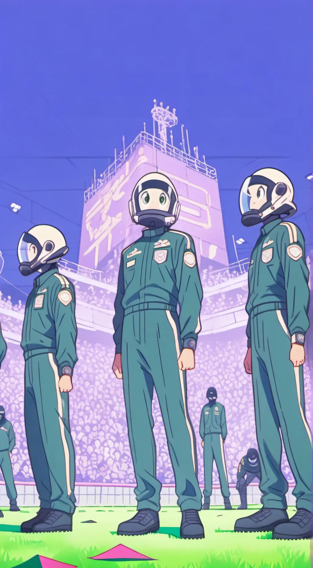 ai character: Semi and minsu background