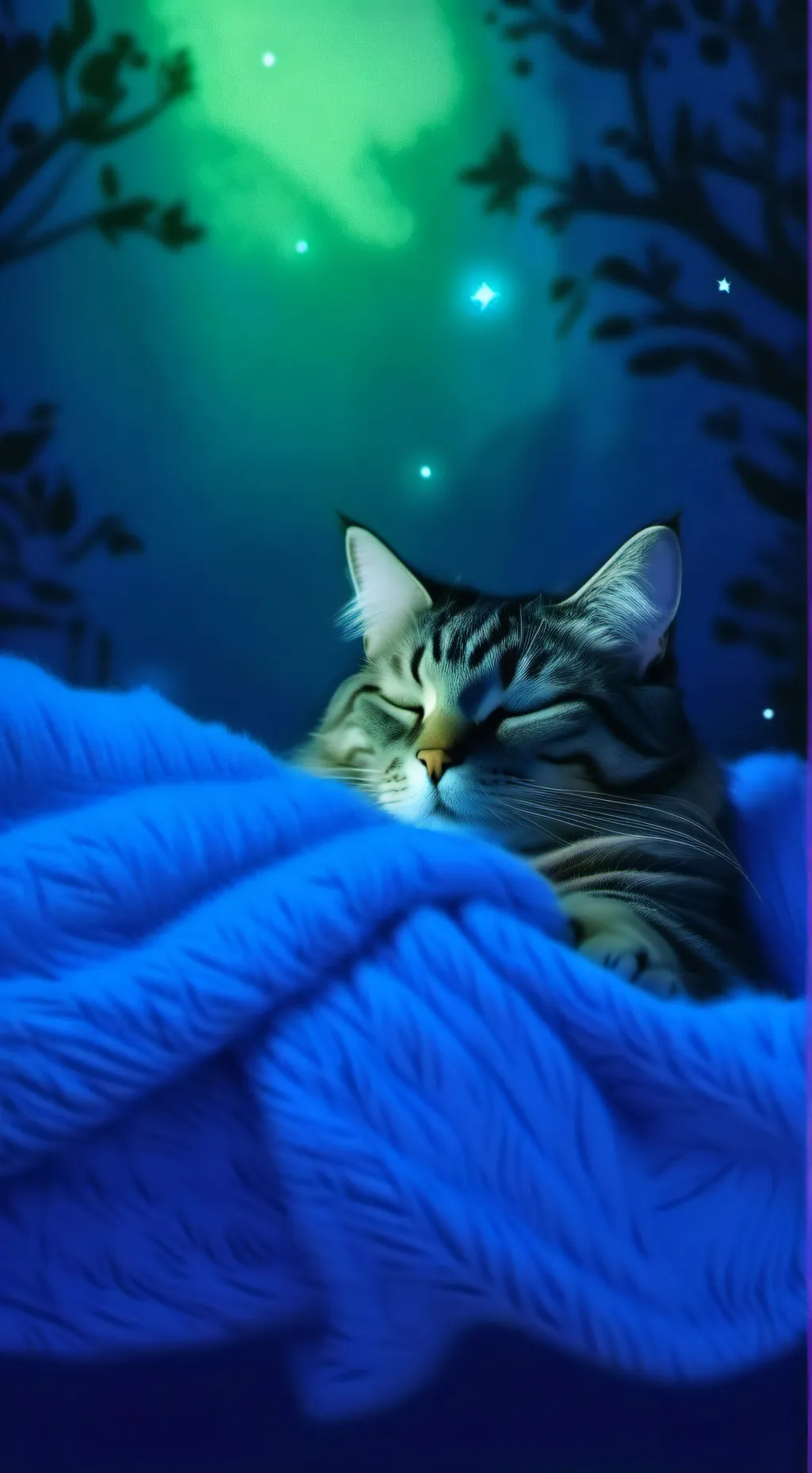 ai character: CAT :D background