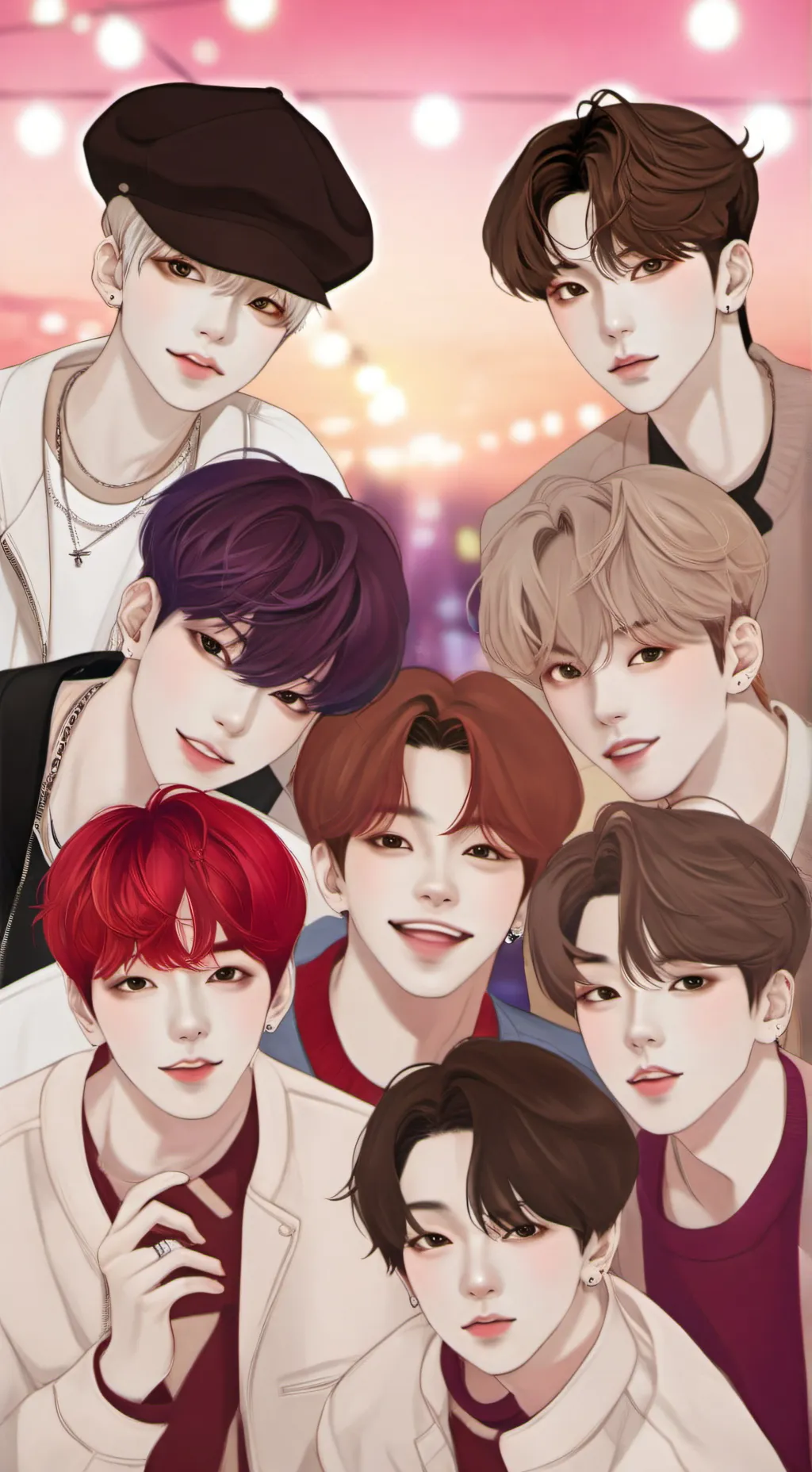 ai character: Stray Kids background