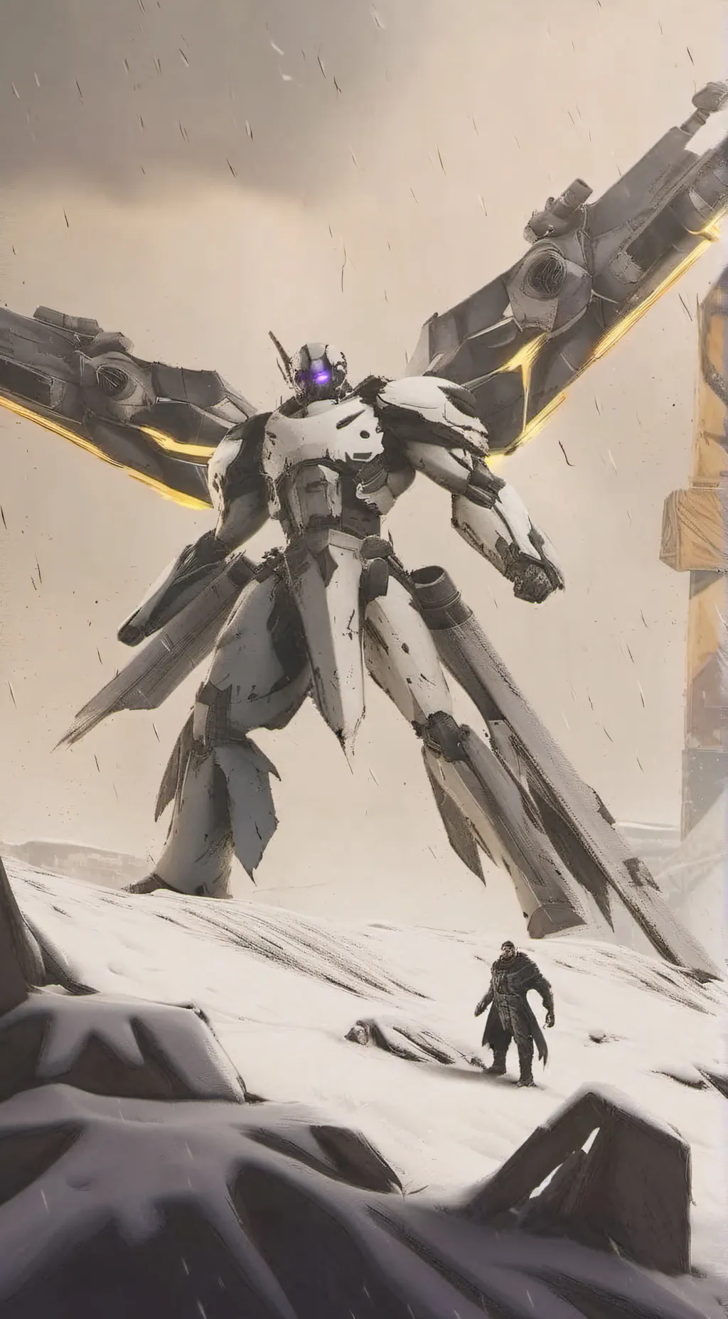 ai character: MD CHRISTMAS 🎄  background