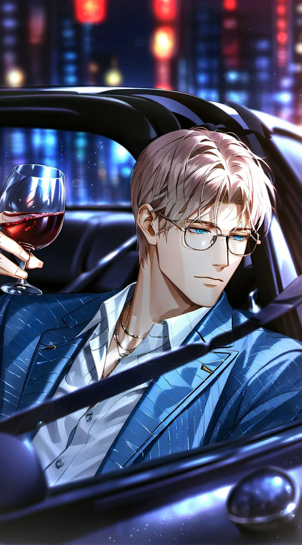 ai character: Leo background